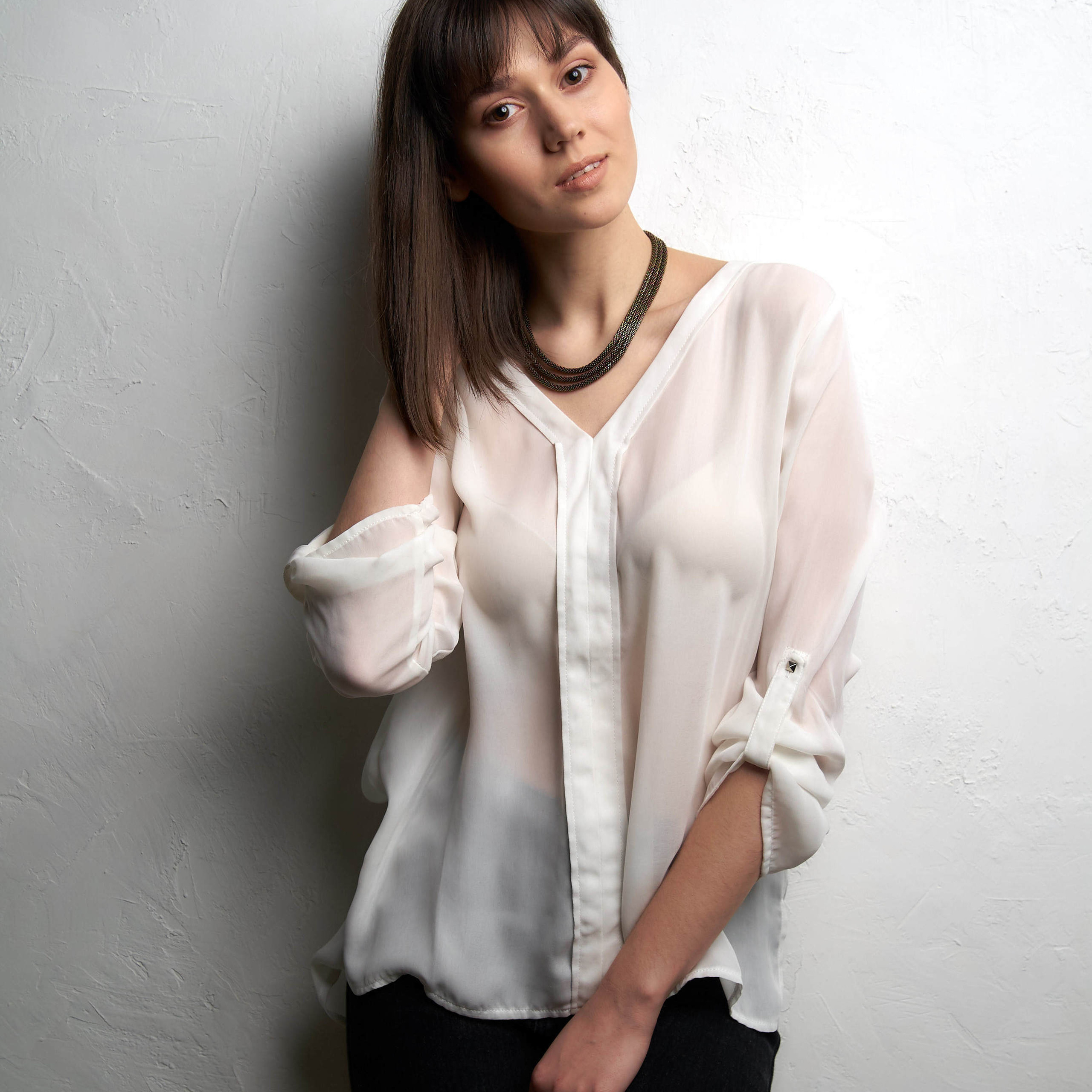 Portrait photo shoot by photographer Max Matvich. Max Matvich and Victoria Basova are professionals in their field