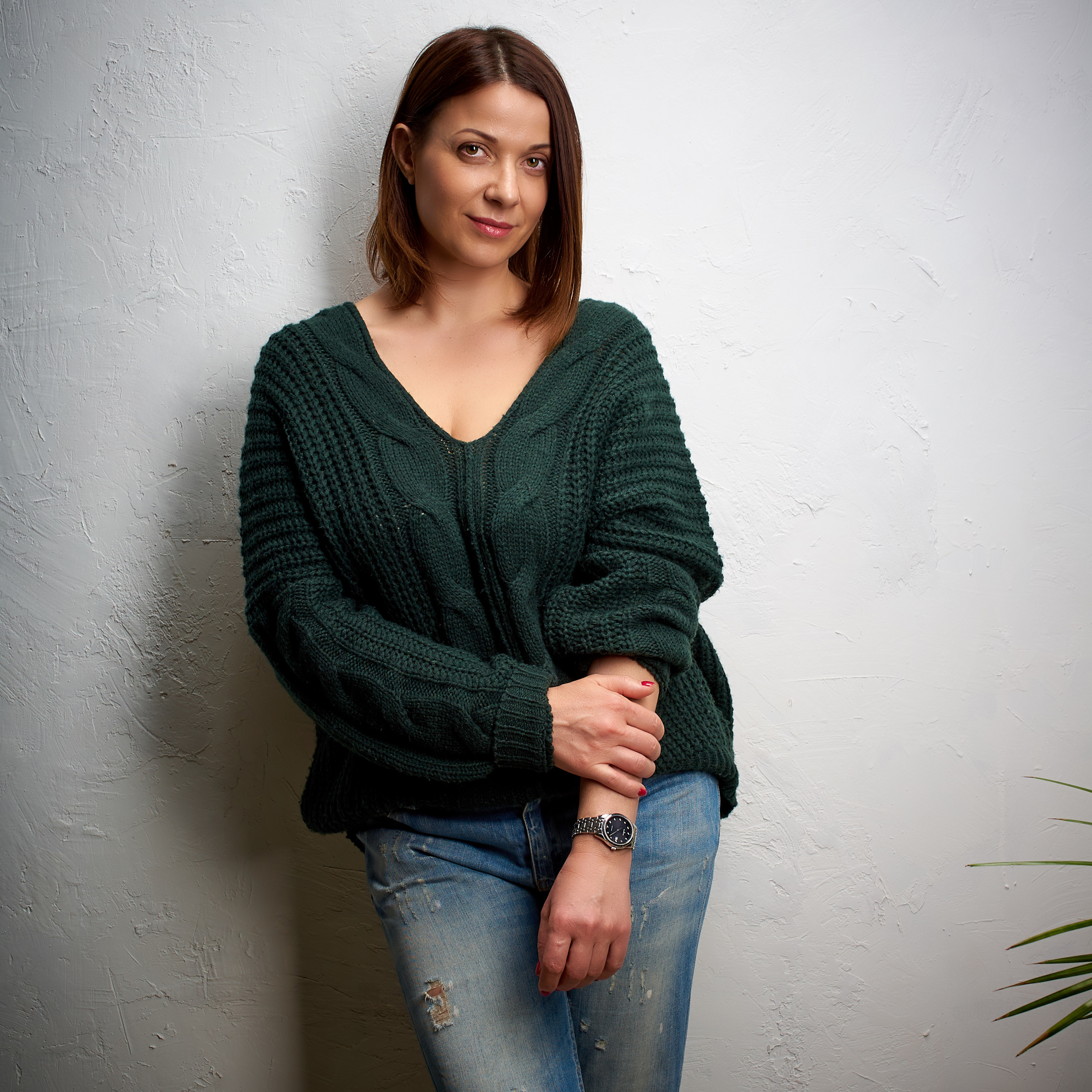 Portrait photo shoot by photographer Max Matvich. Max Matvich and Victoria Basova are professionals in their field