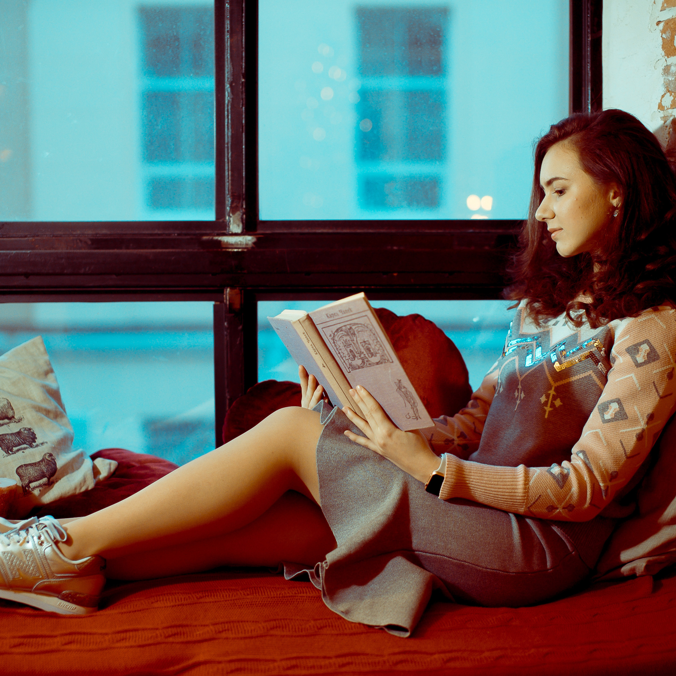 Portrait photo shoot by photographer Max Matvich. Max Matvich and Victoria Basova are professionals in their field