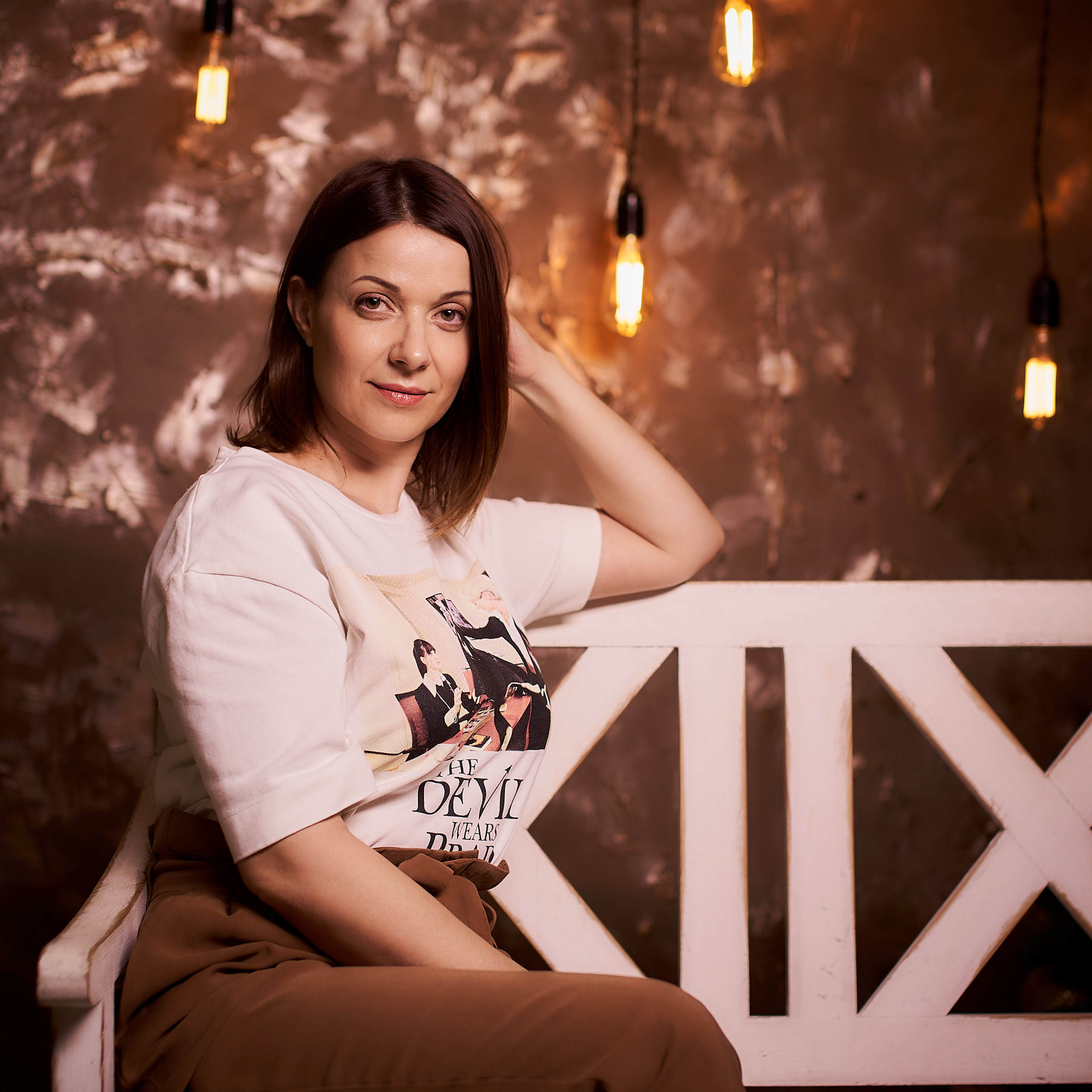 Portrait photo shoot by photographer Max Matvich. Max Matvich and Victoria Basova are professionals in their field