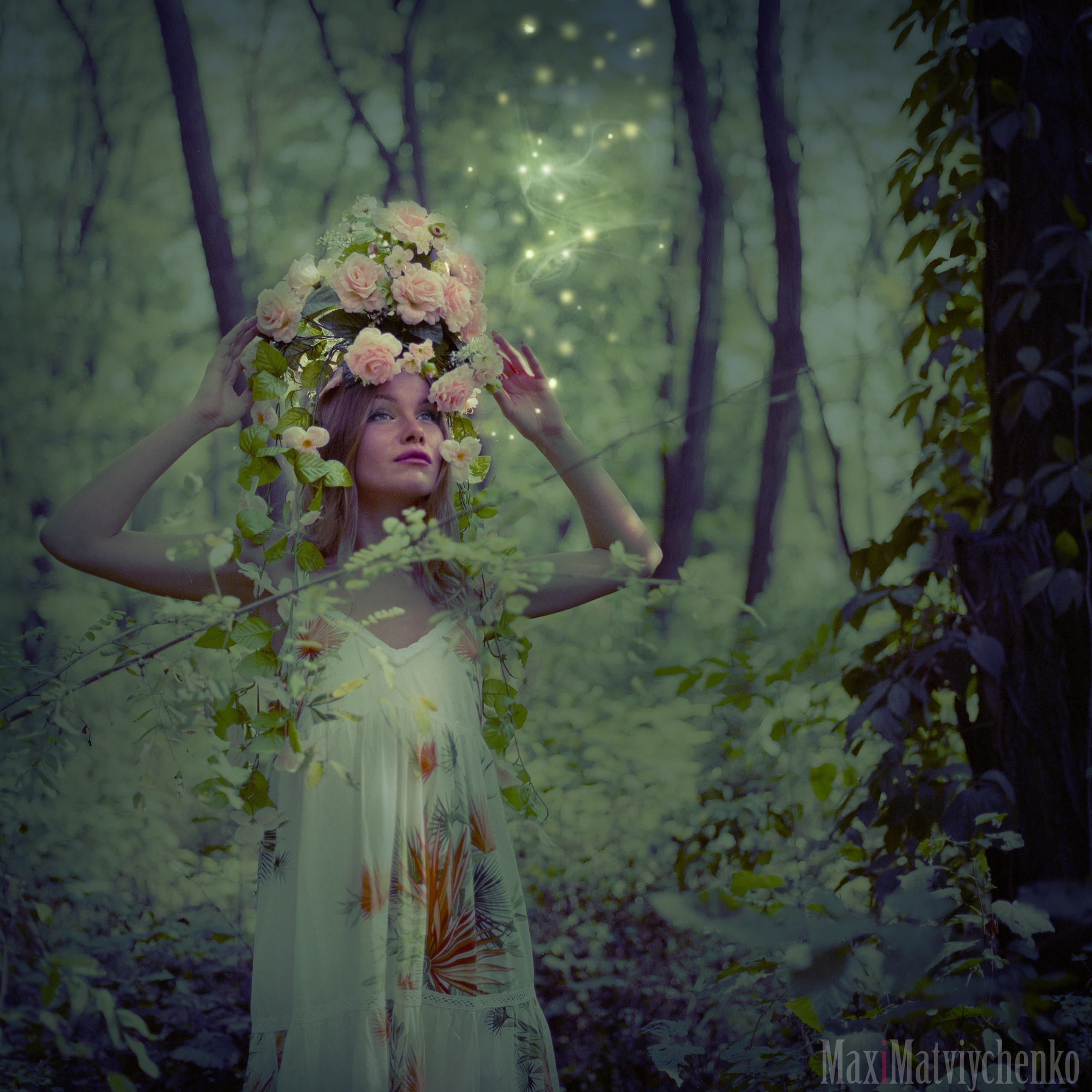 Portrait photo shoot by photographer Max Matvich. Max Matvich and Victoria Basova are professionals in their field