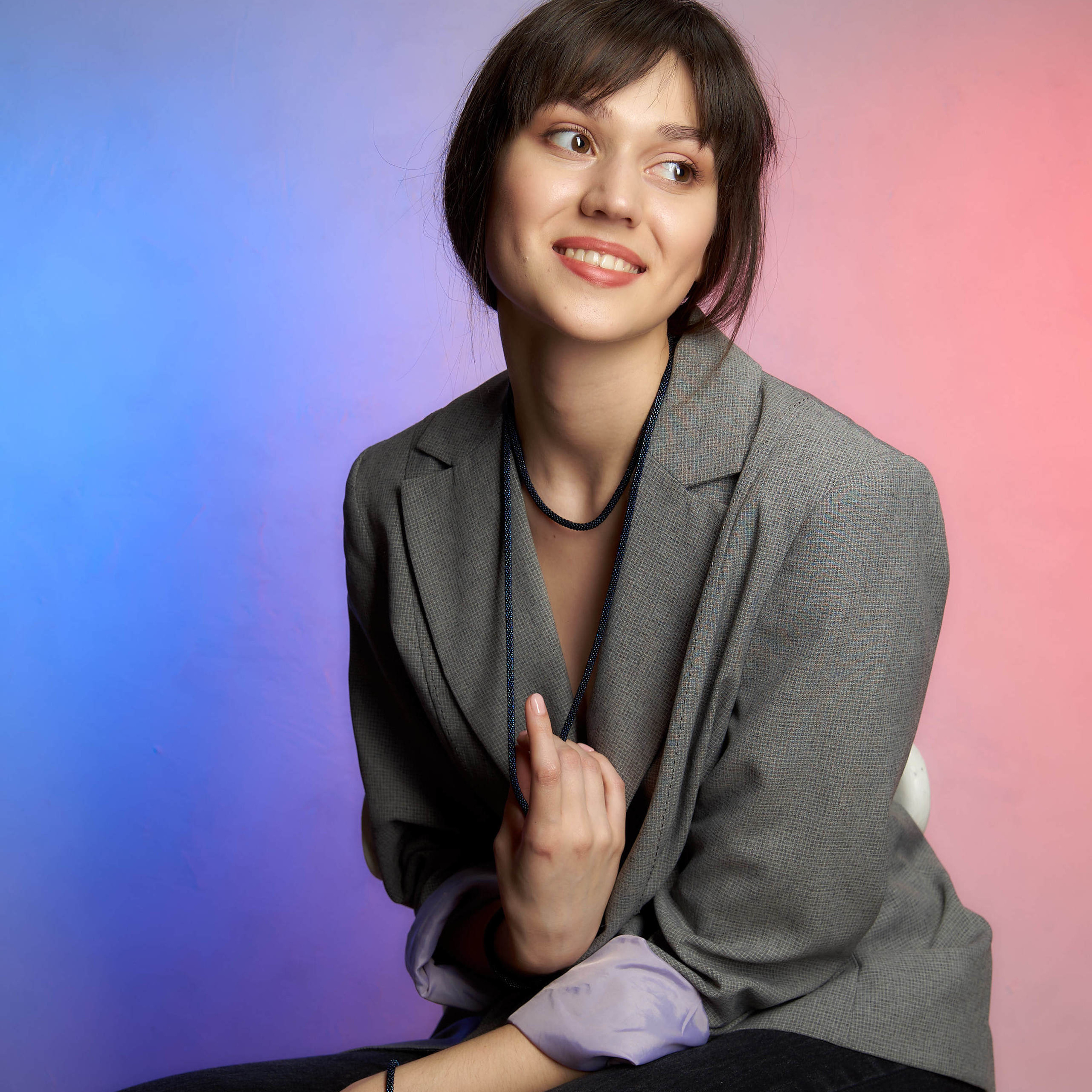 Portrait photo shoot by photographer Max Matvich. Max Matvich and Victoria Basova are professionals in their field