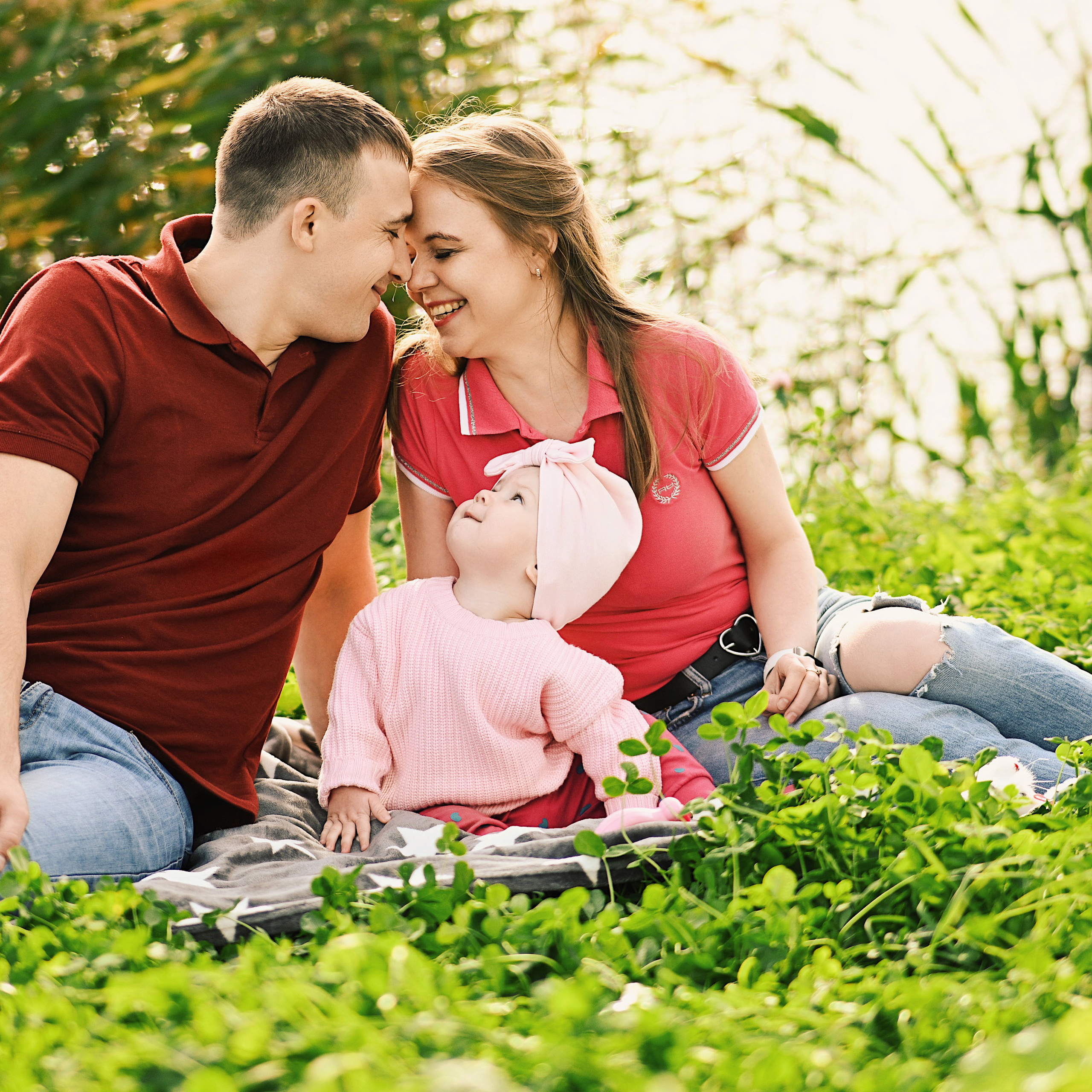 Семейная фотосессия в парке Героев Пожарников