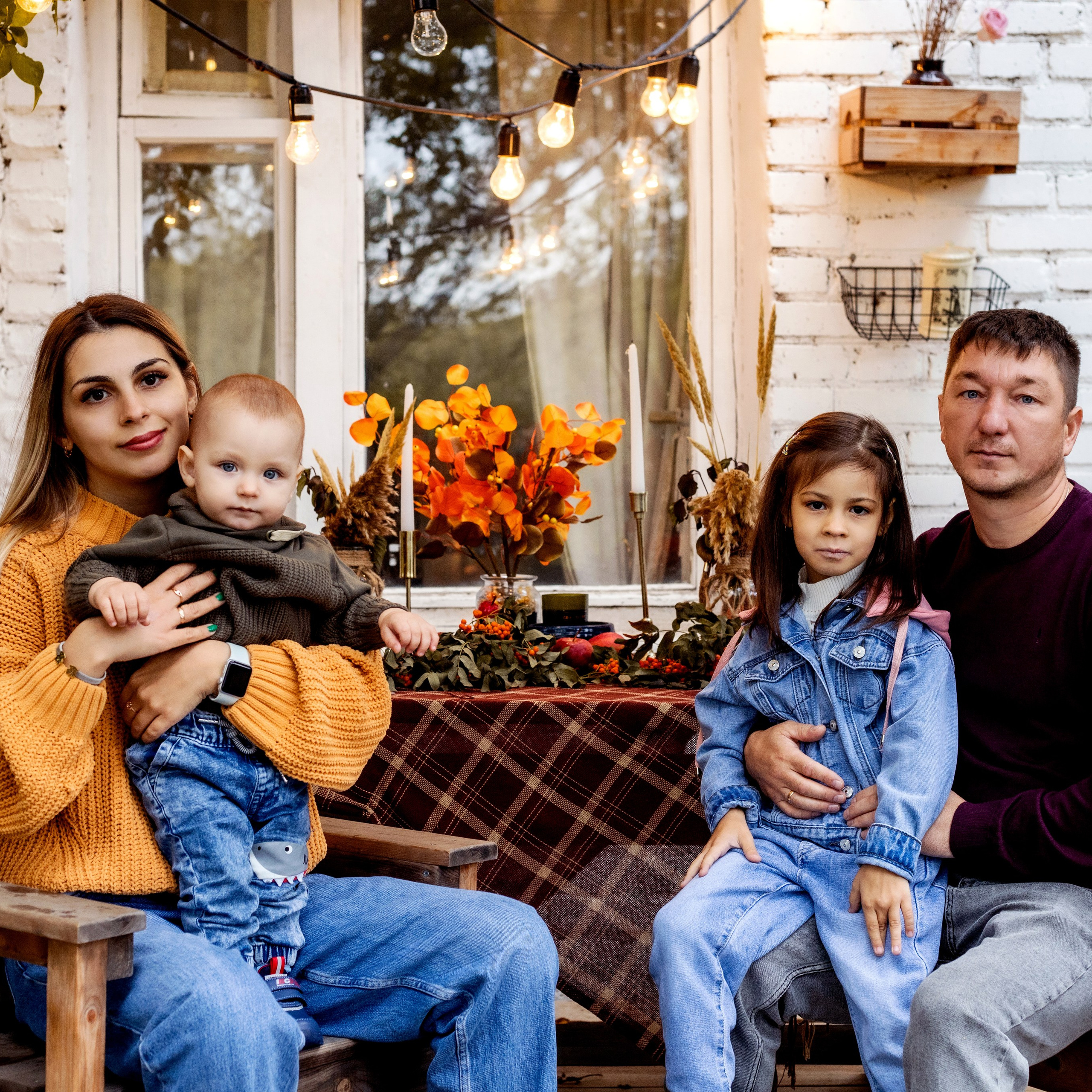 Инна и семья