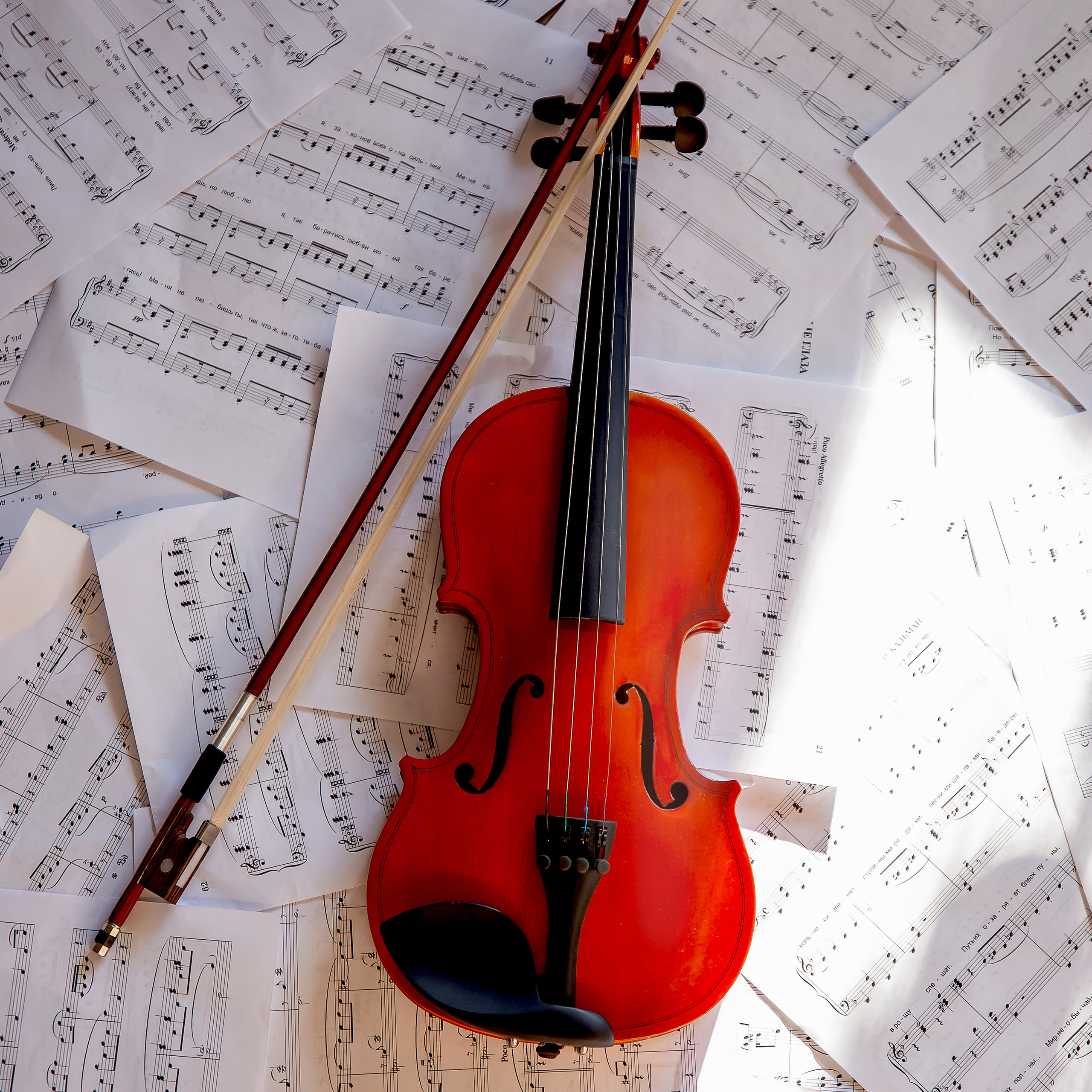 Девочка и Скрипка