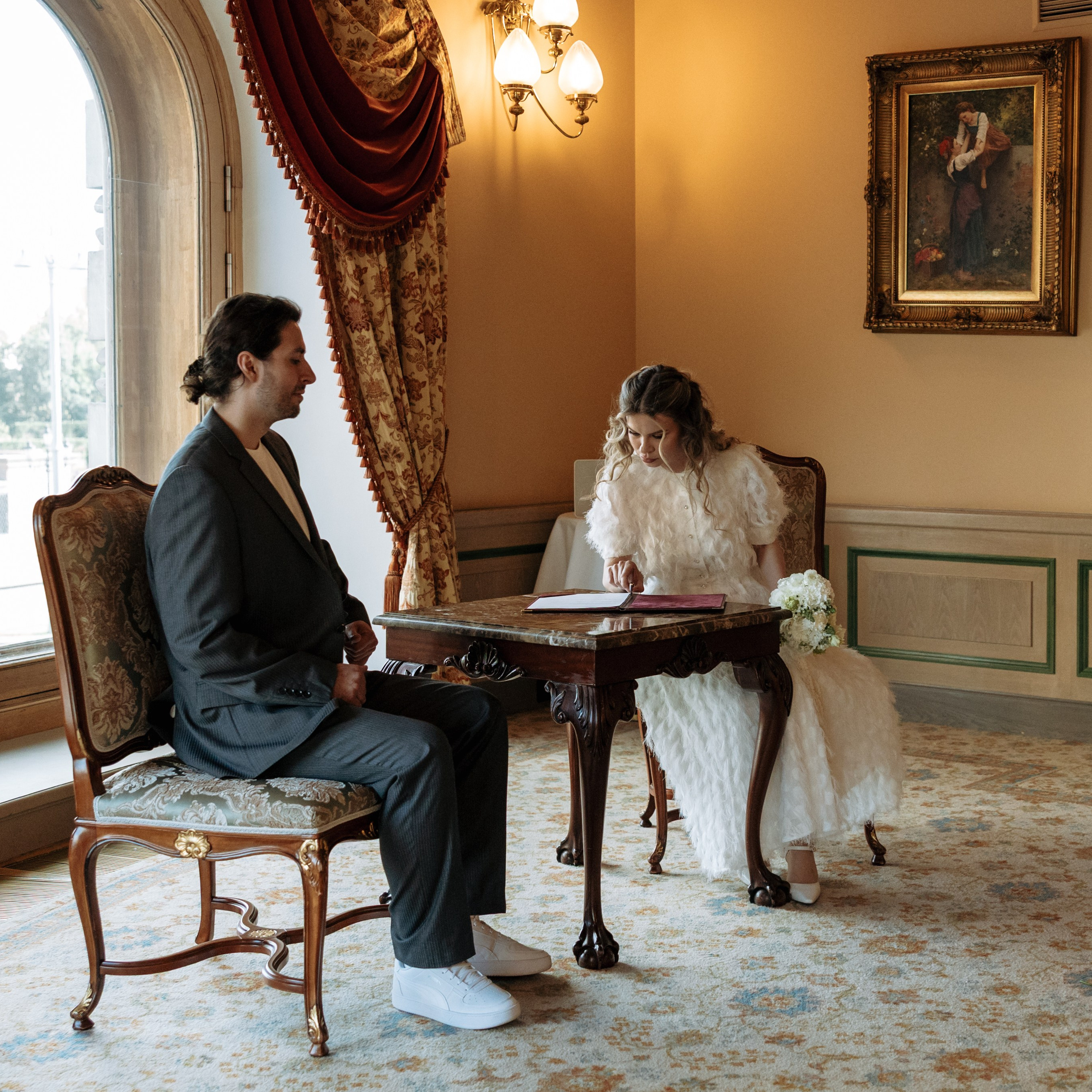 Свадебная роспись в отеле Националь. Свадебный фотограф Москва Виктория Медовик