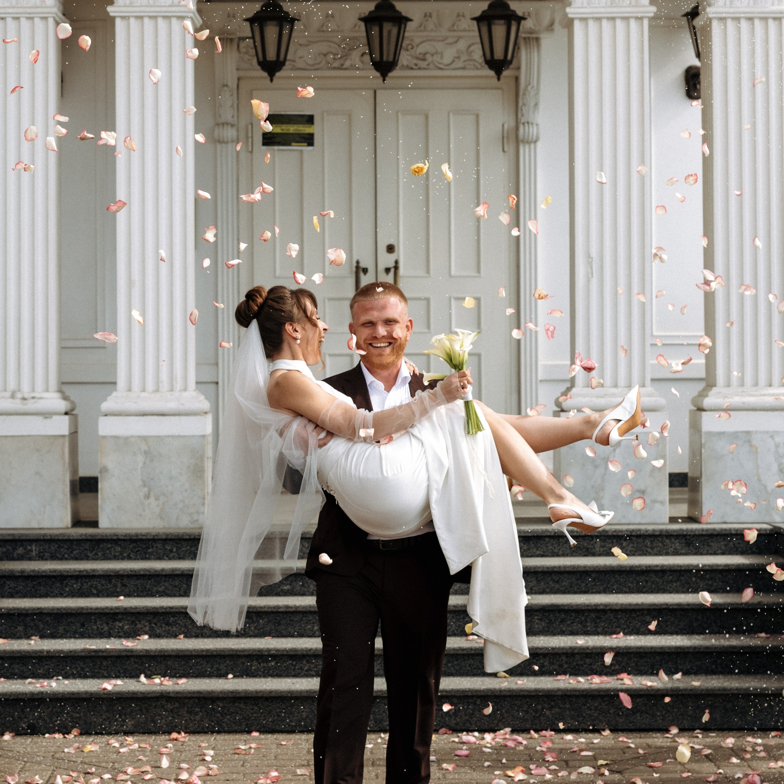 Свадебная роспись в Раменском ЗАГСе. Свадебный фотограф Москва Виктория Медовик