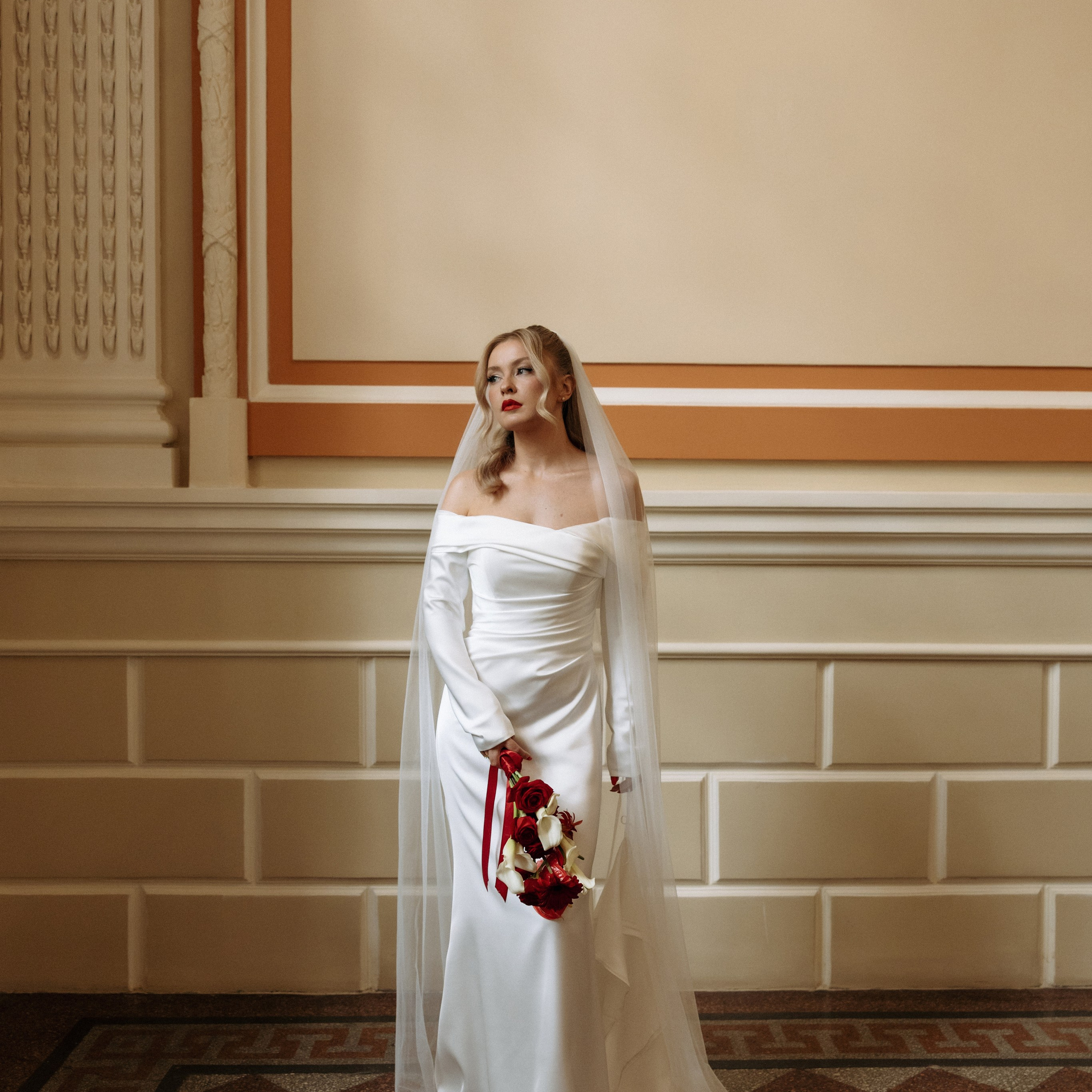 Свадебная роспись в Усадьбе Третьякова (библиотека Боголюбова). Свадебный фотограф Москва Виктория Медовик