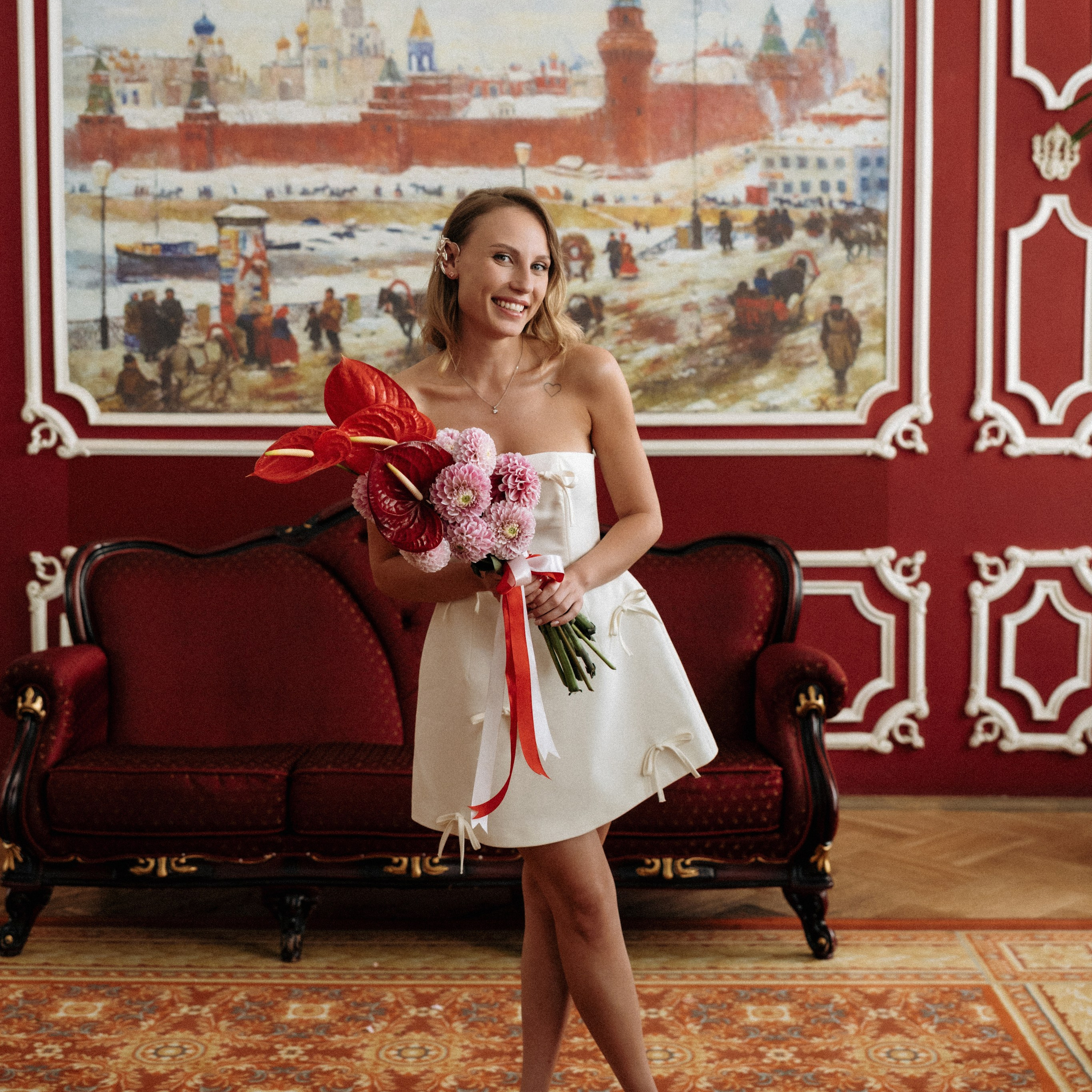 Свадебная роспись в Грибоедовском ЗАГСе. Свадебный фотограф Москва Виктория Медовик