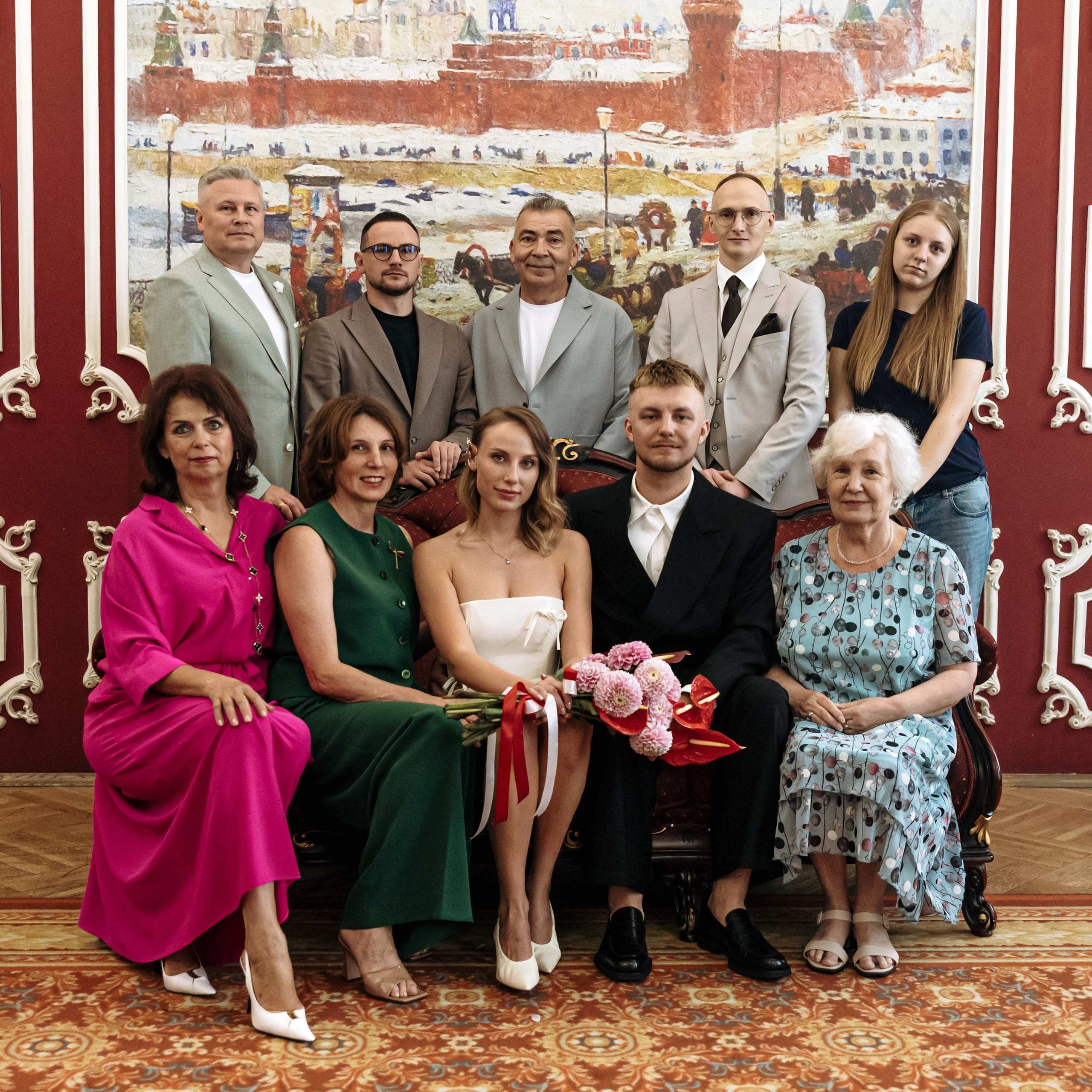 Свадебная роспись в Грибоедовском ЗАГСе. Свадебный фотограф Москва Виктория Медовик