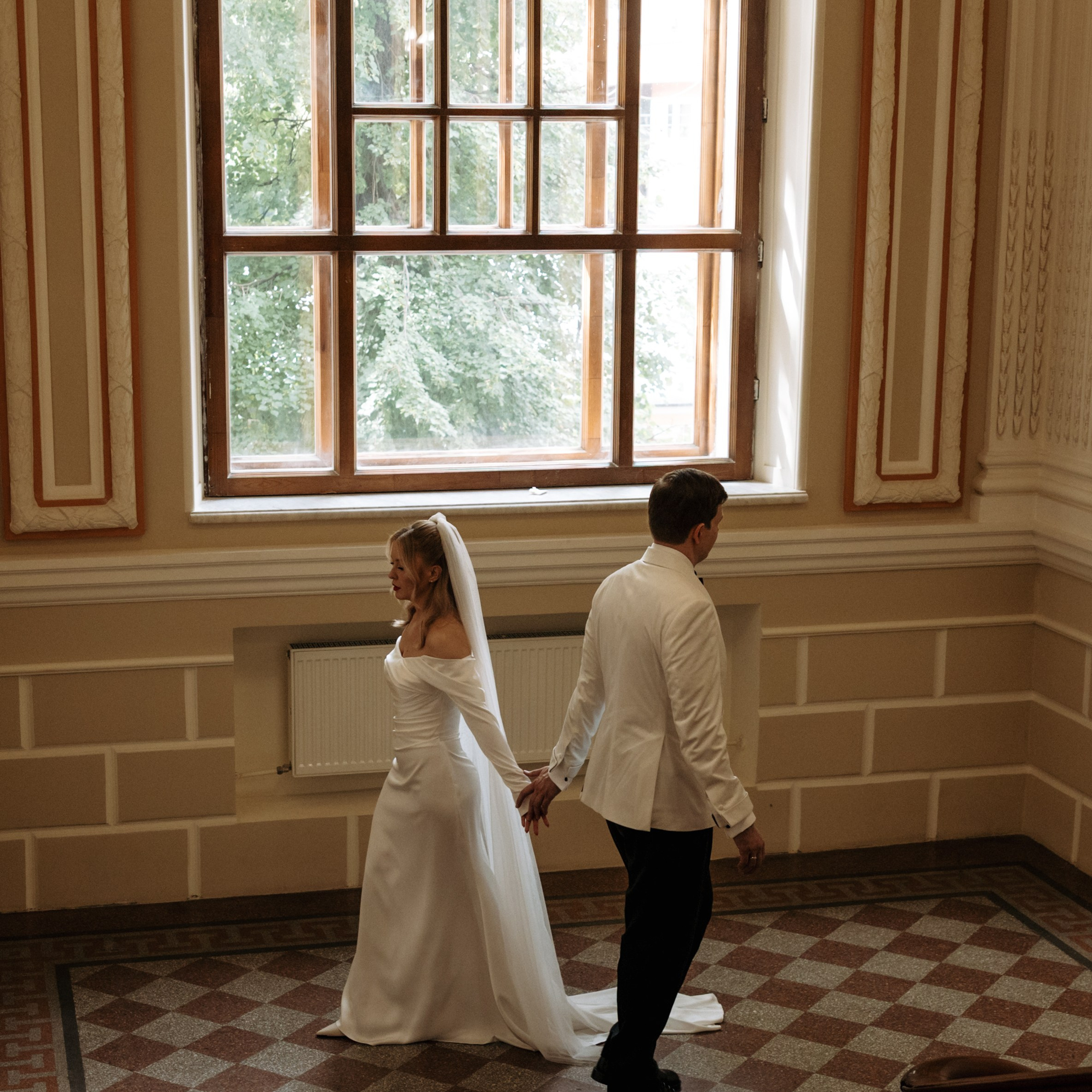 Свадебная роспись в Усадьбе Третьякова (библиотека Боголюбова). Свадебный фотограф Москва Виктория Медовик