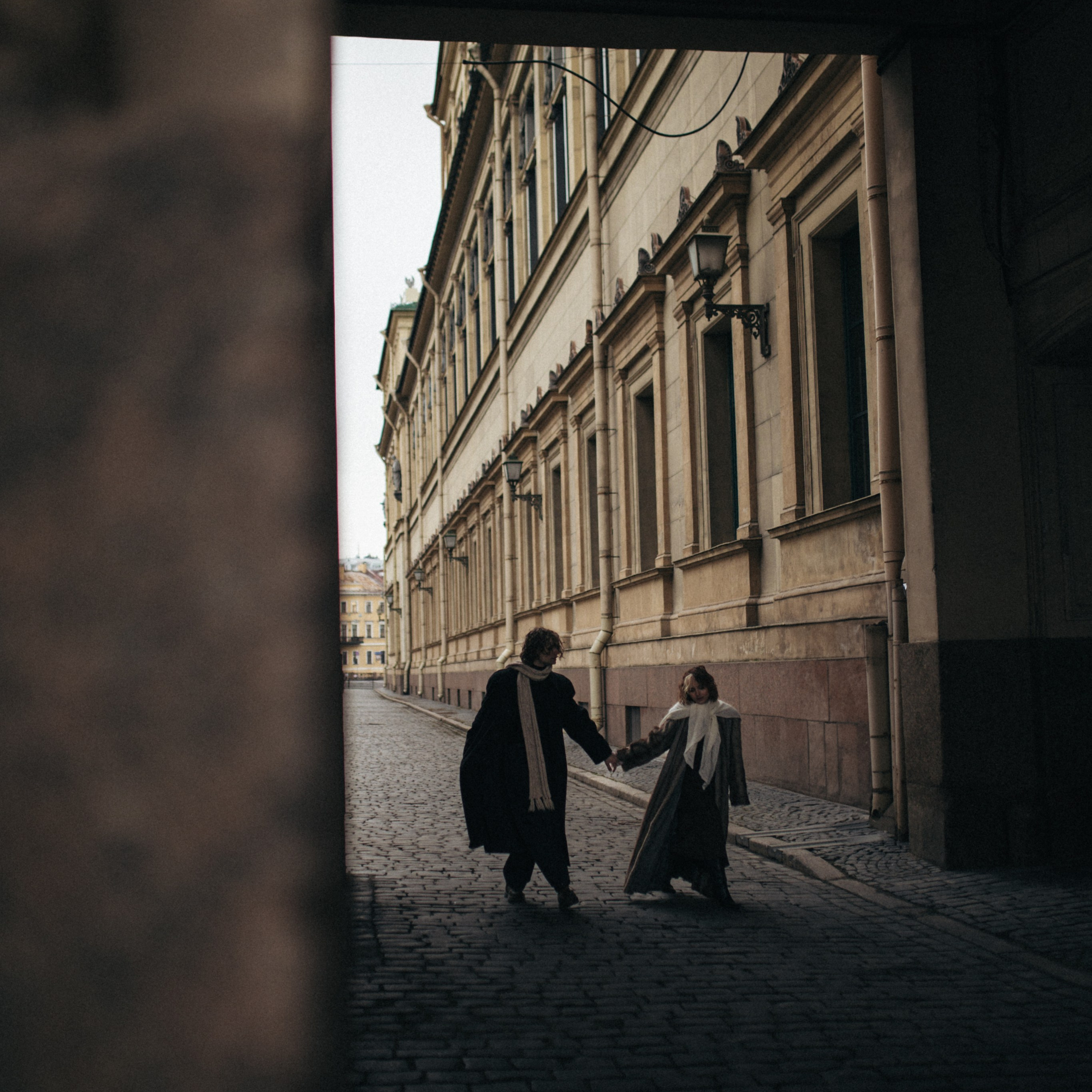 Долгожданное открытие зимней канавки в Санкт-Петербурге. Свадебный фотограф Москва Виктория Медовик