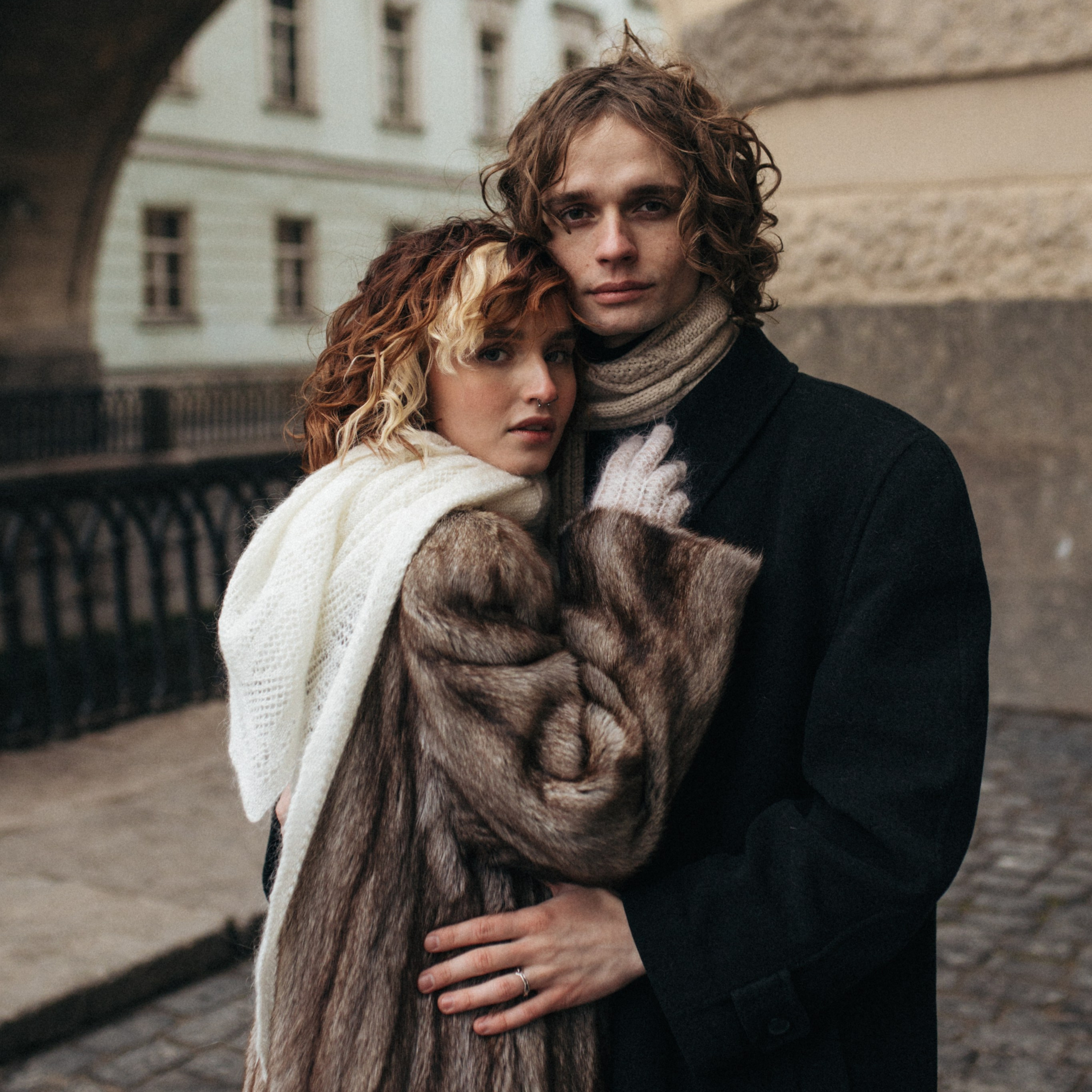 Долгожданное открытие зимней канавки в Санкт-Петербурге. Свадебный фотограф Москва Виктория Медовик