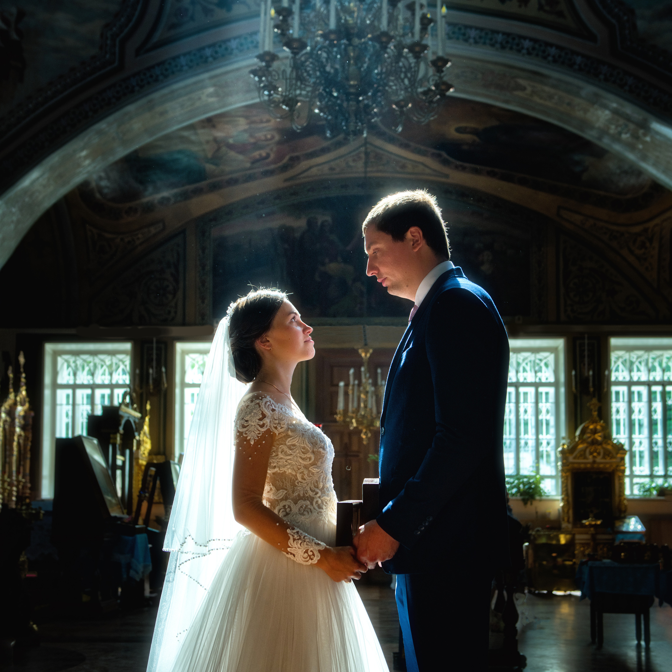 фотосъемка венчания в церкви