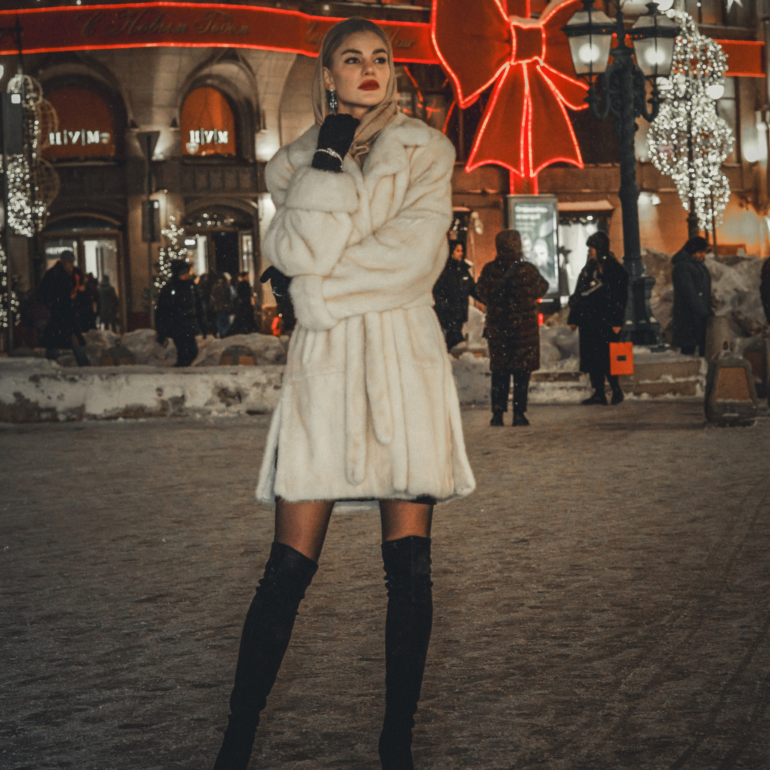 Зимняя фотосессия в Москве