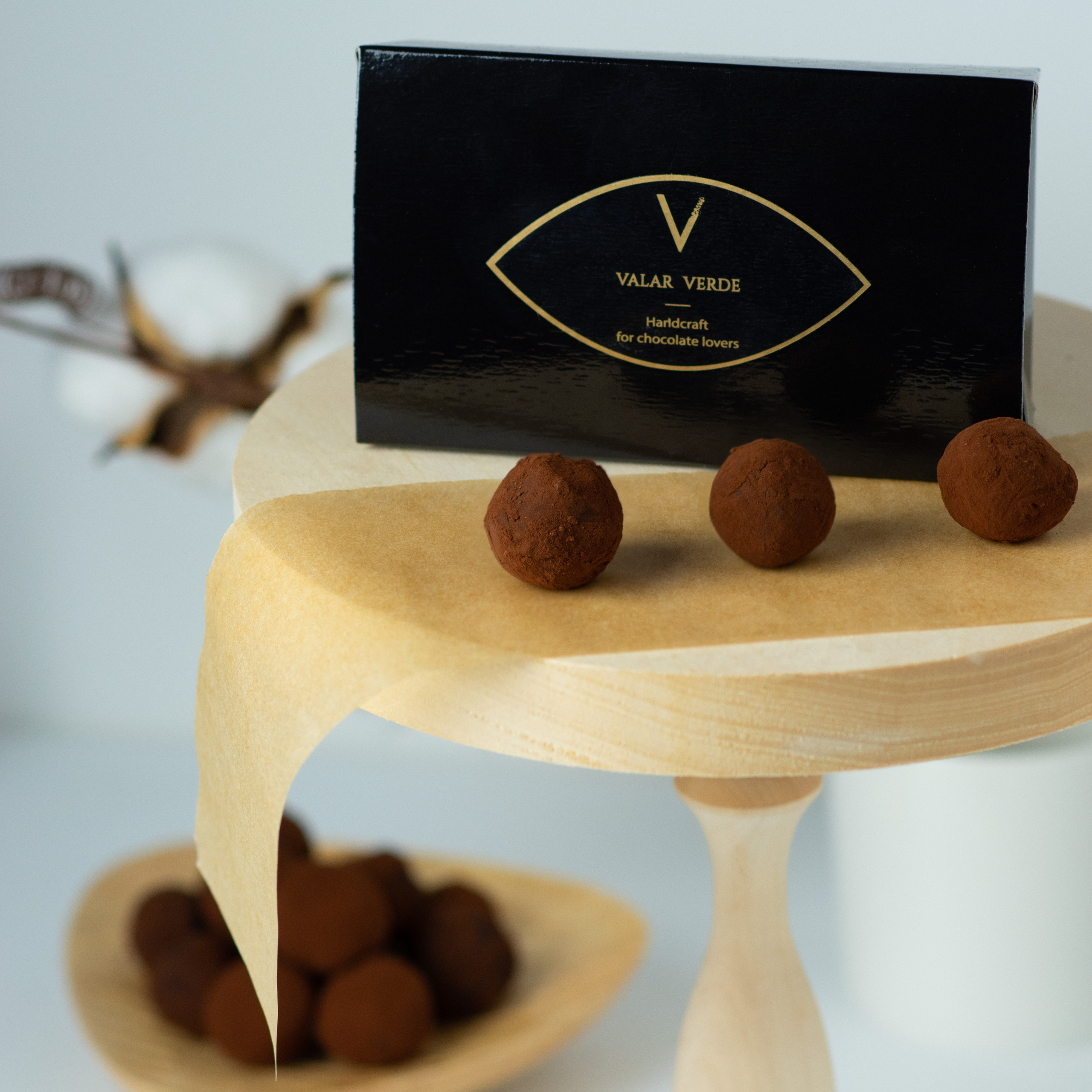 Предметная съемка шоколада Valar Verde
