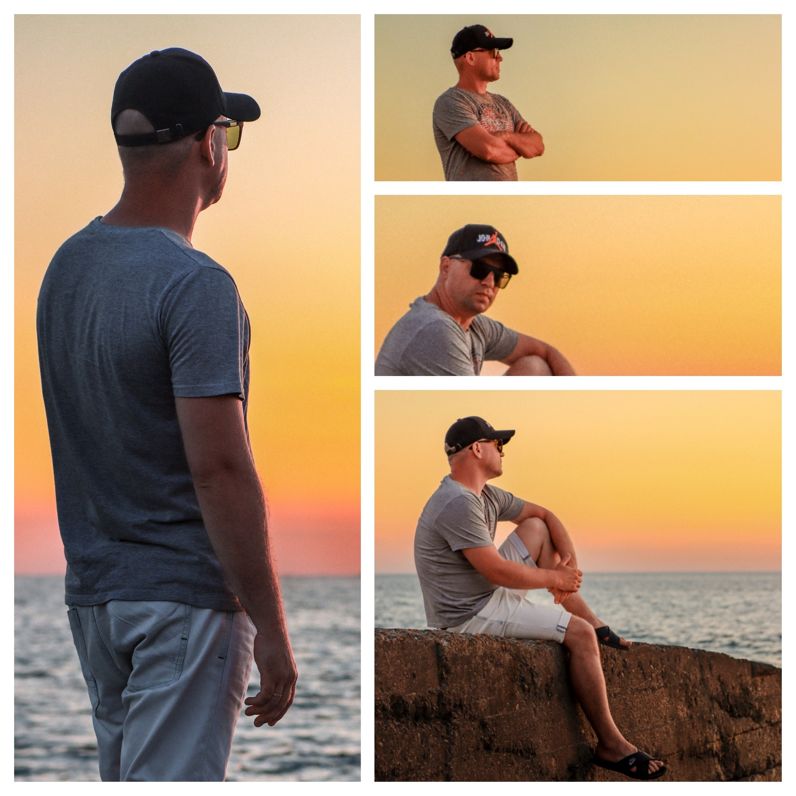 На закате у Чёрного моря