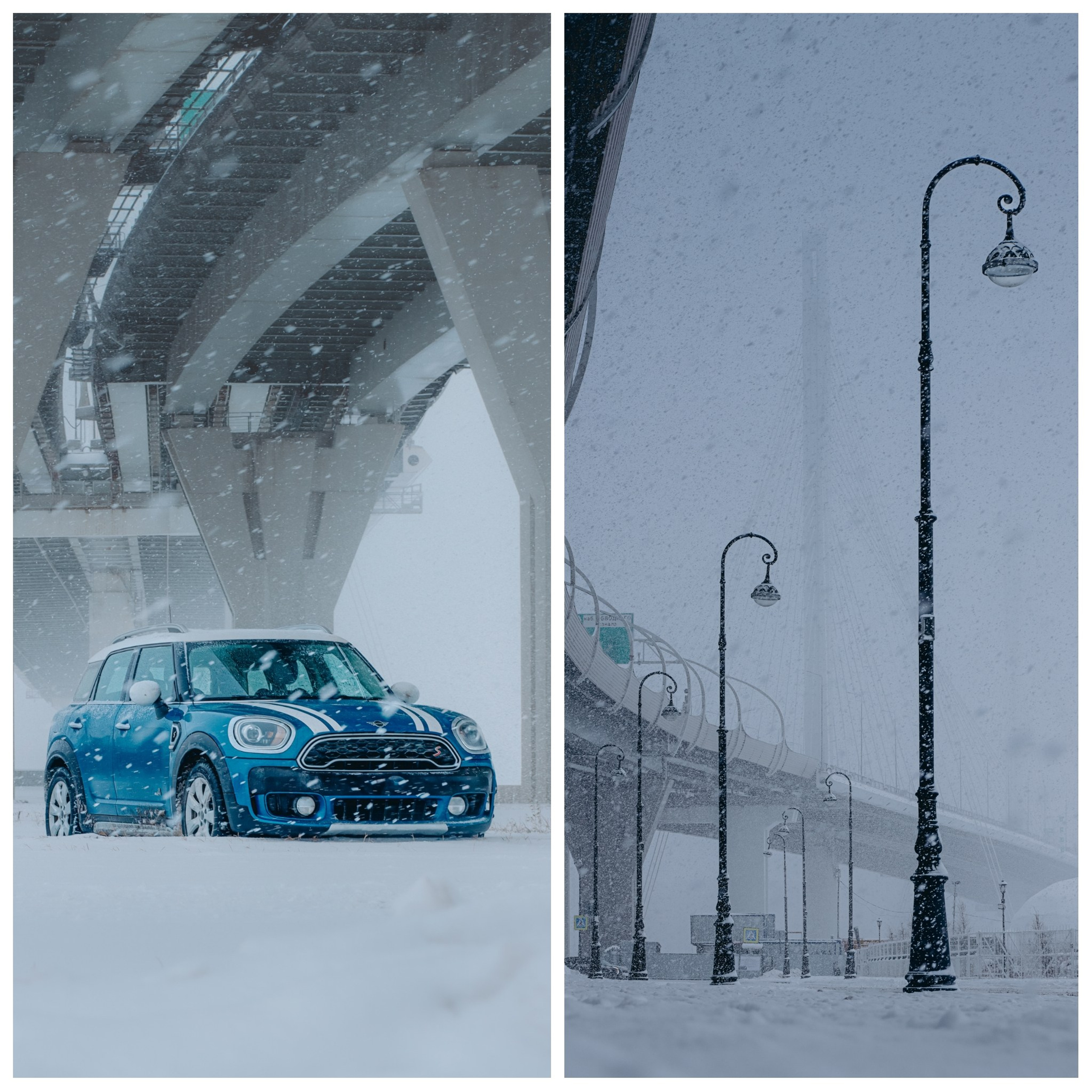 Вантовый мост у Газпром Арены