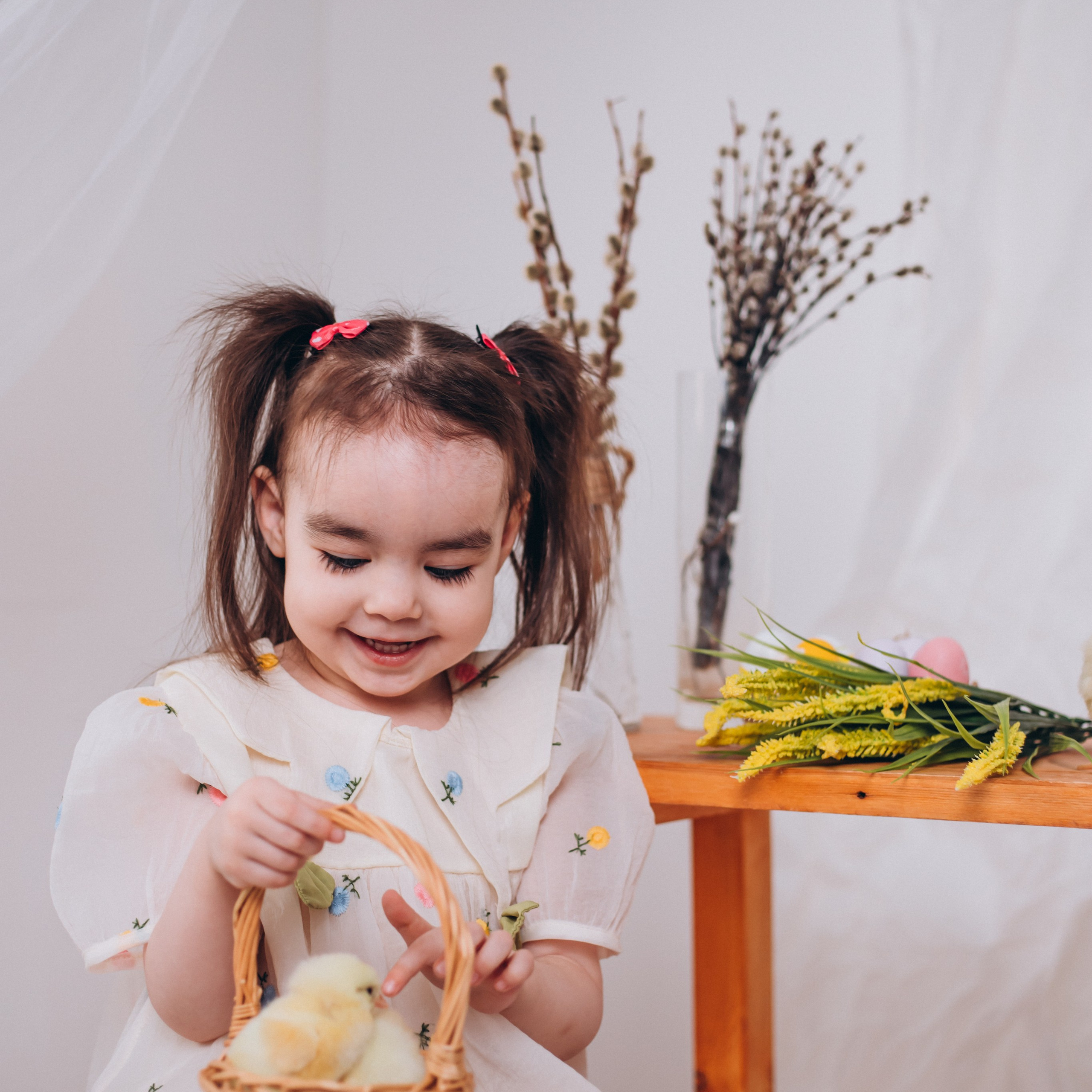 С цыплятами