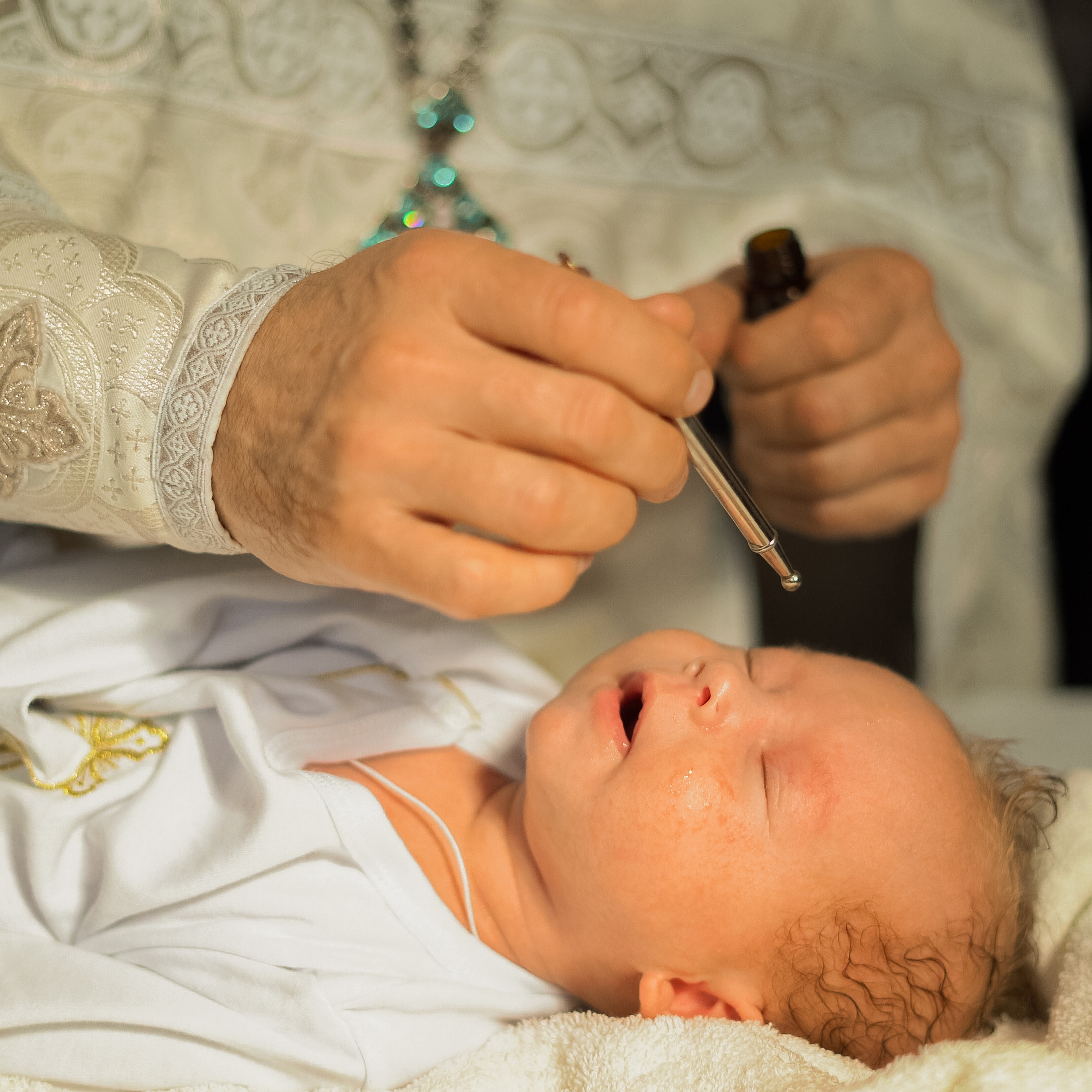 Крещение в храме в честь Смоленской и Владимирской икон Божией Матери