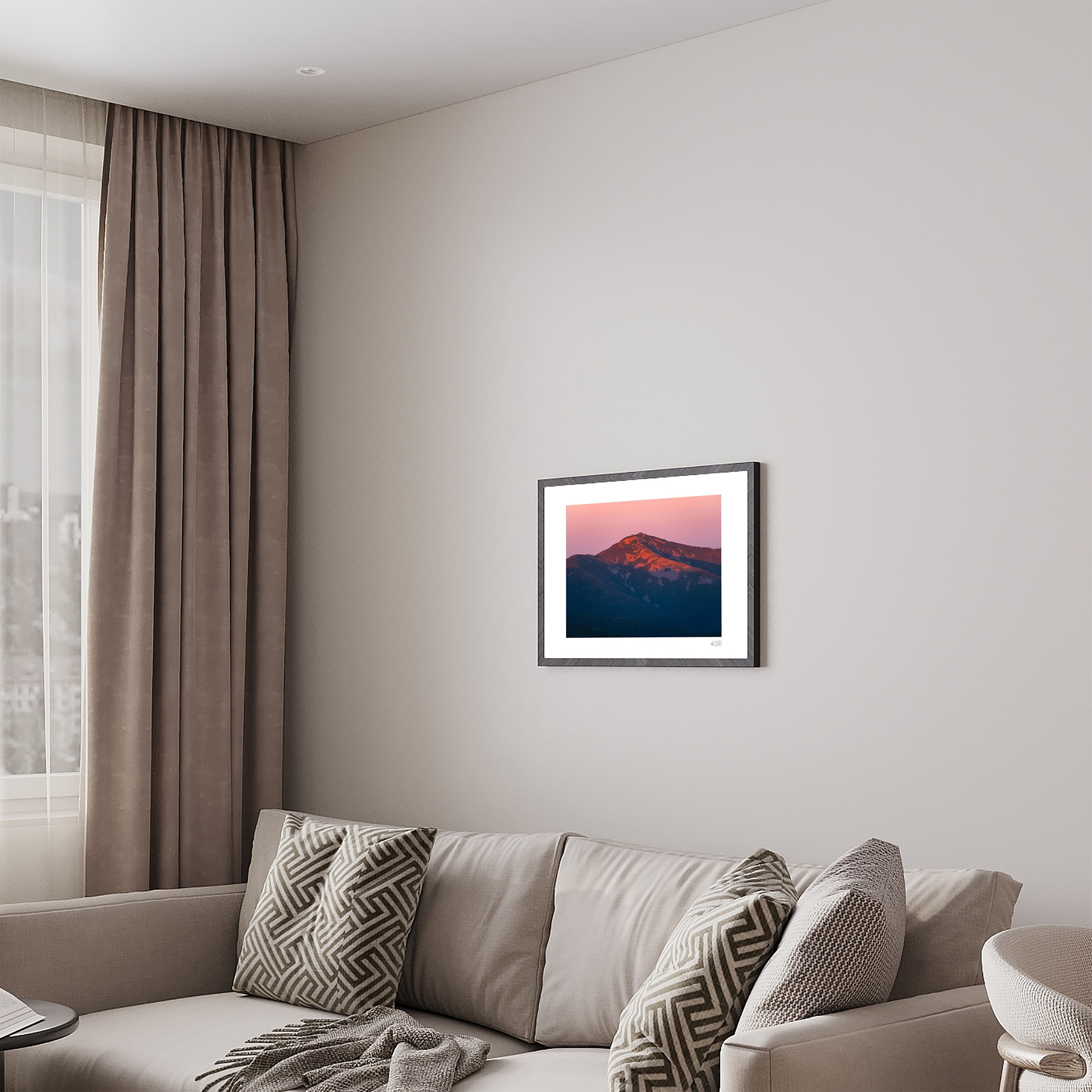 Оранжевый пик 40×60