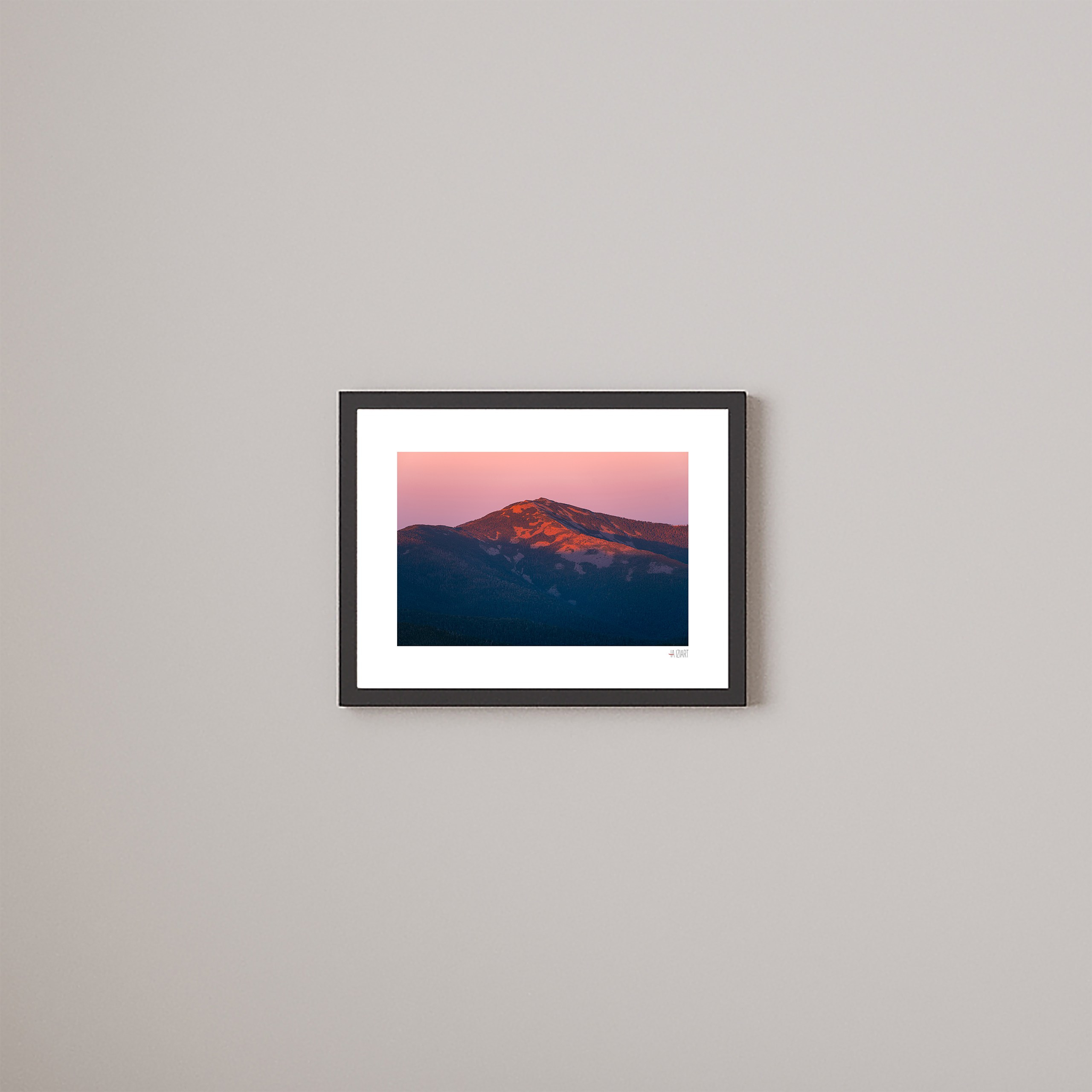 Оранжевый пик 30×40