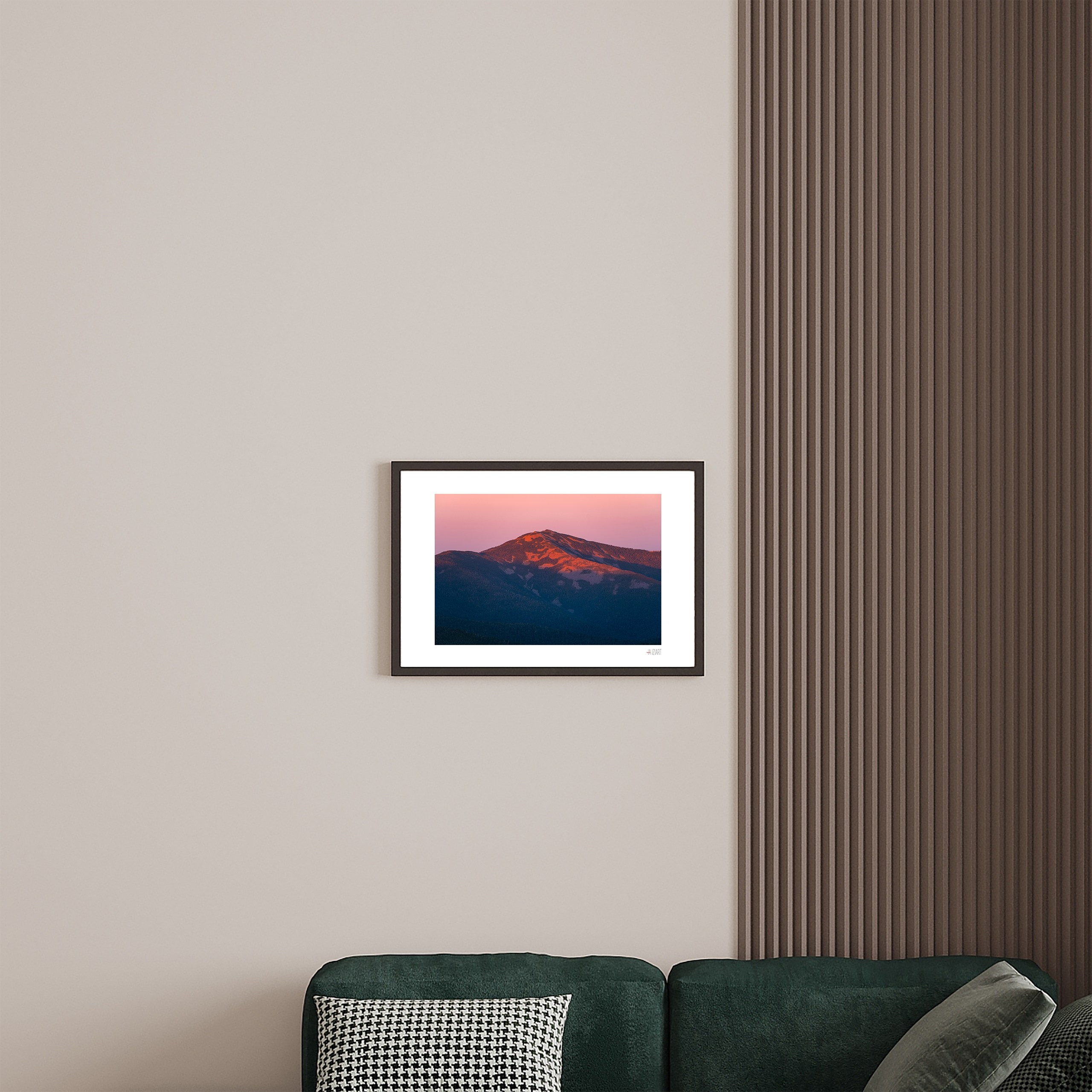 Оранжевый пик 40×60