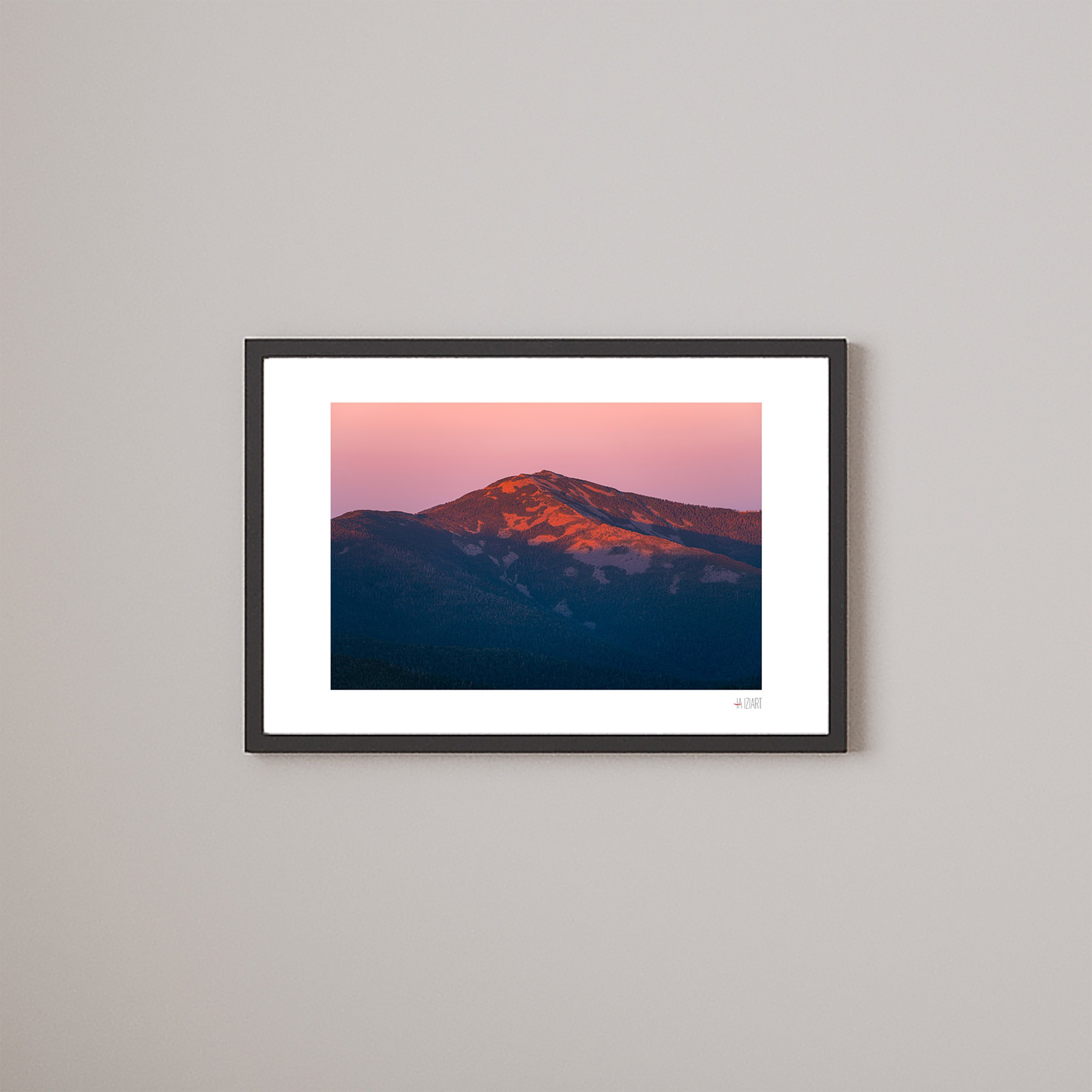 Оранжевый пик 40×60