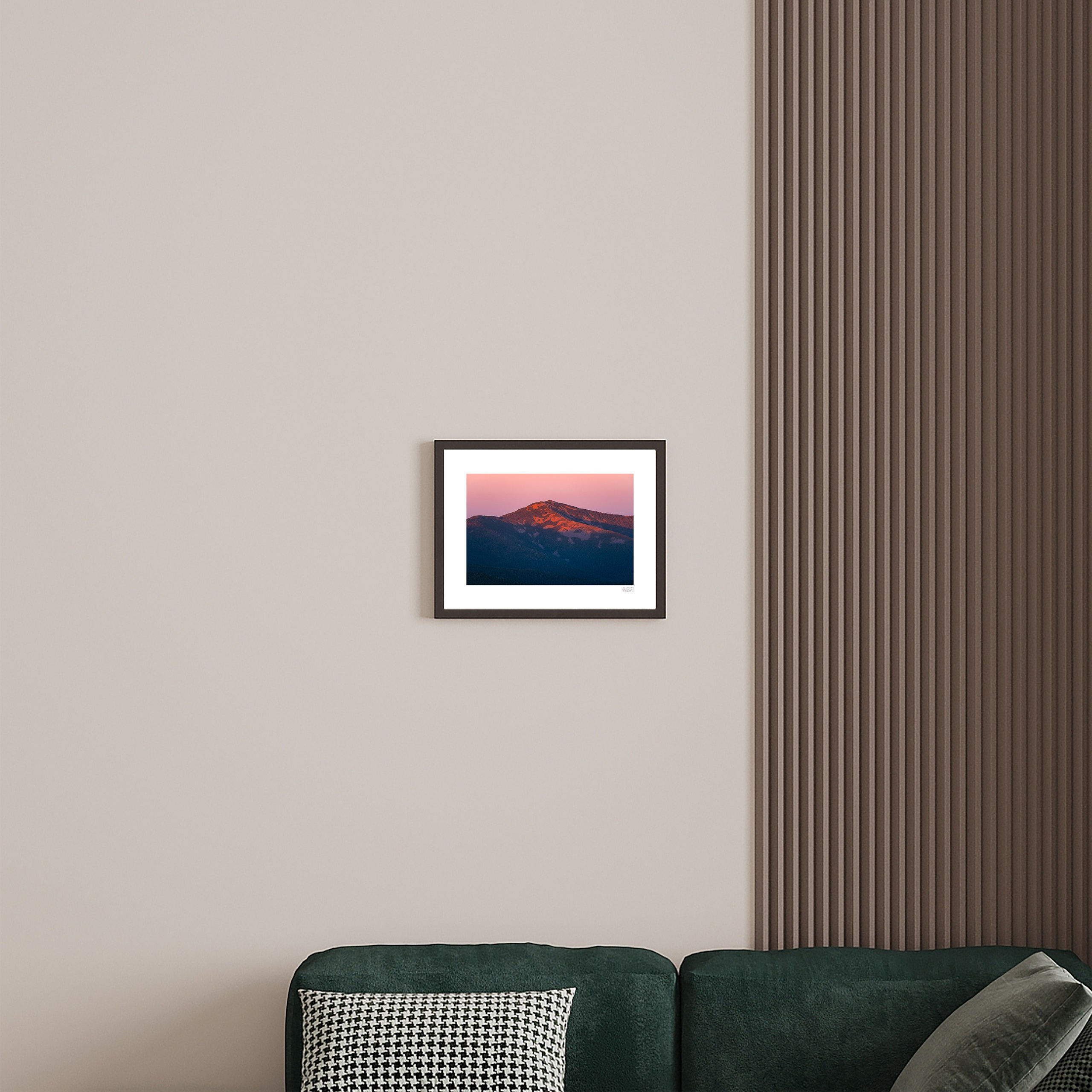 Оранжевый пик 30×40
