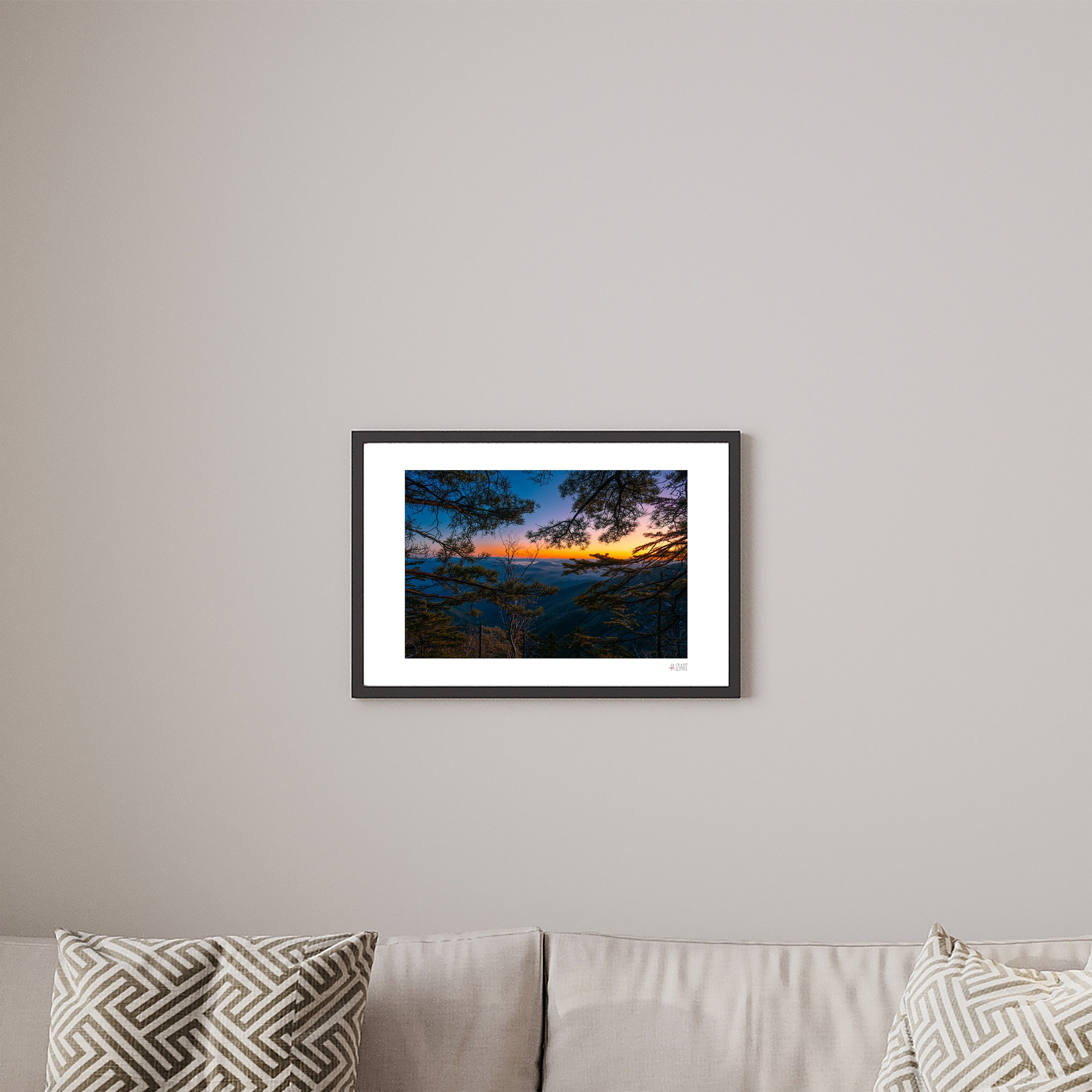Зарево 40×60