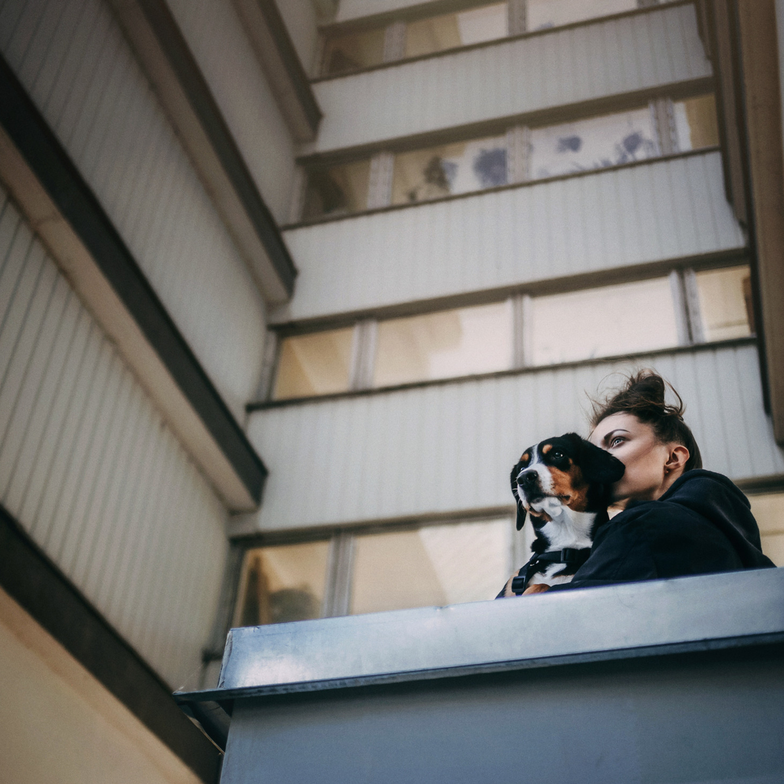 Аня и Вафля