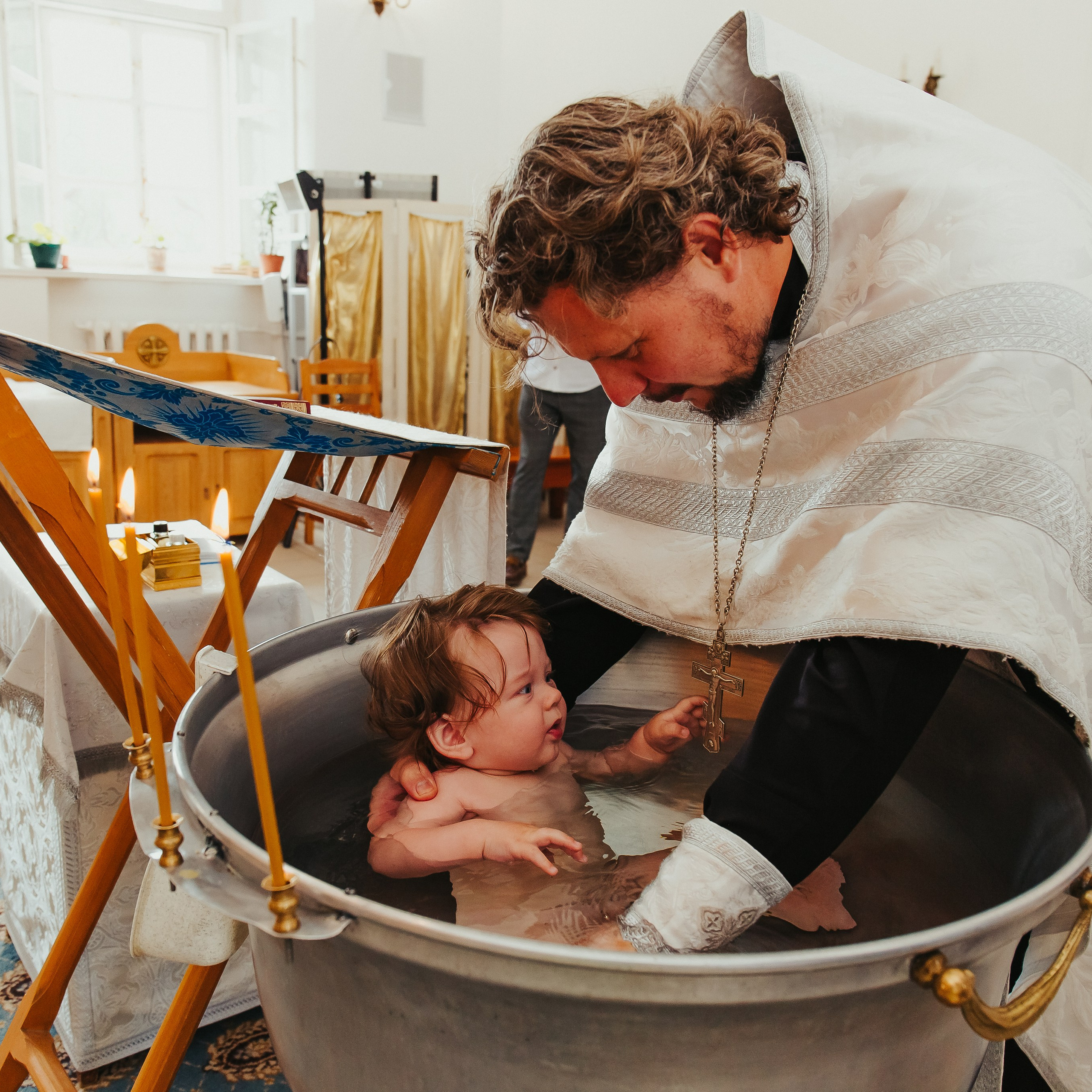 Крещение Егора. Успенская Церковь