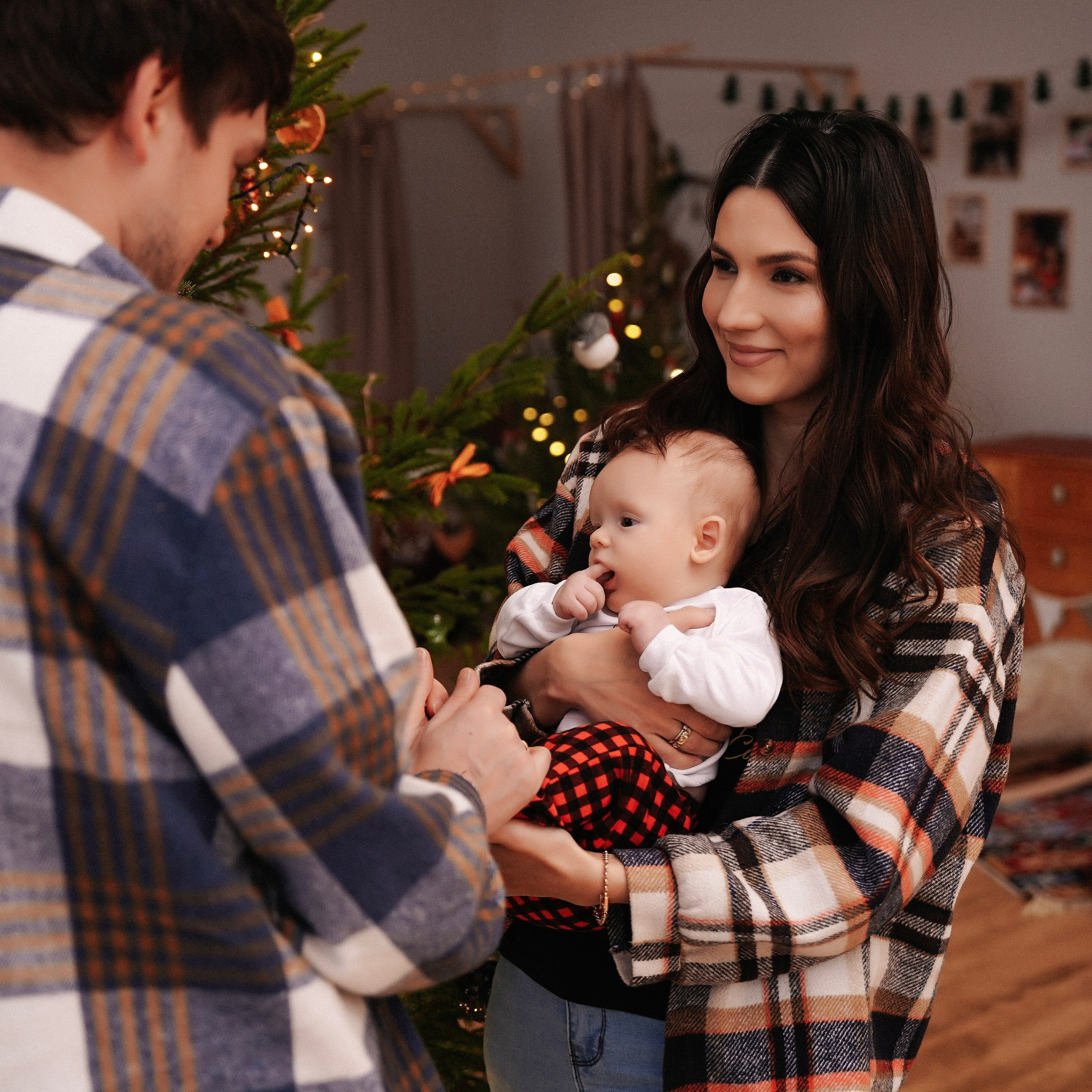 Семейная новогодняя съёмка