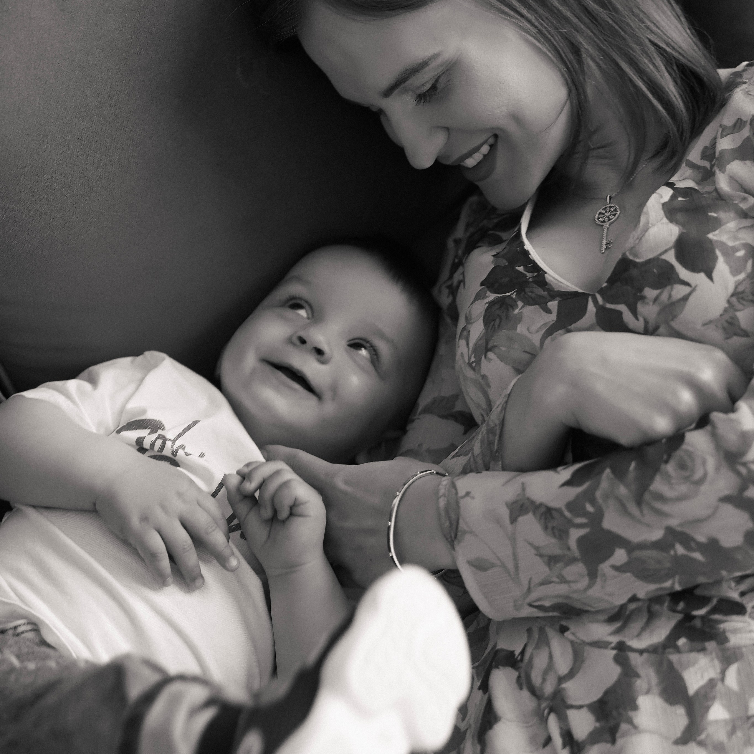 Юлия и маленький Тёма