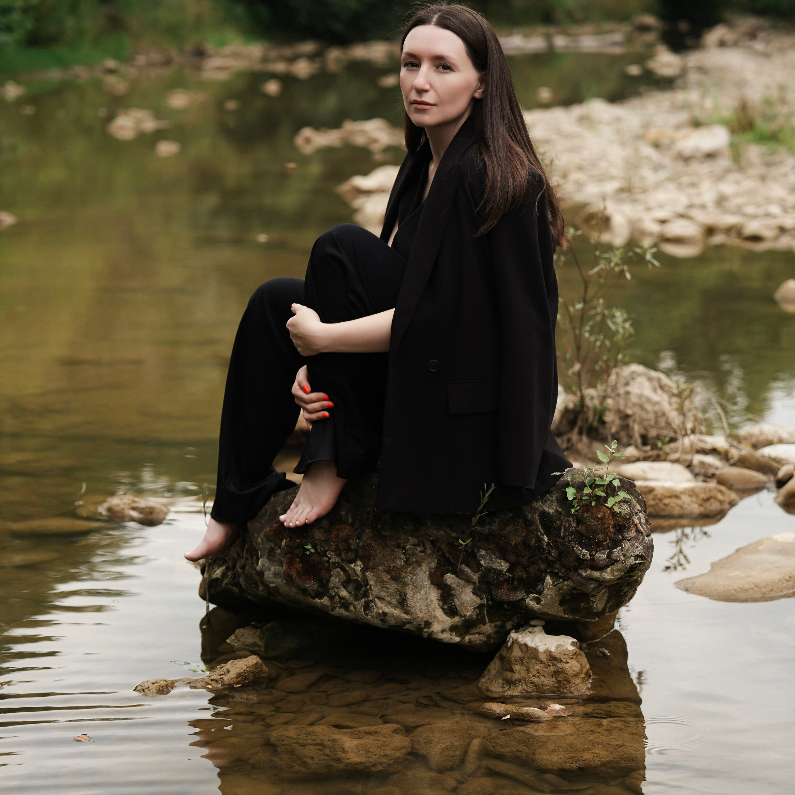 Инна в лесу