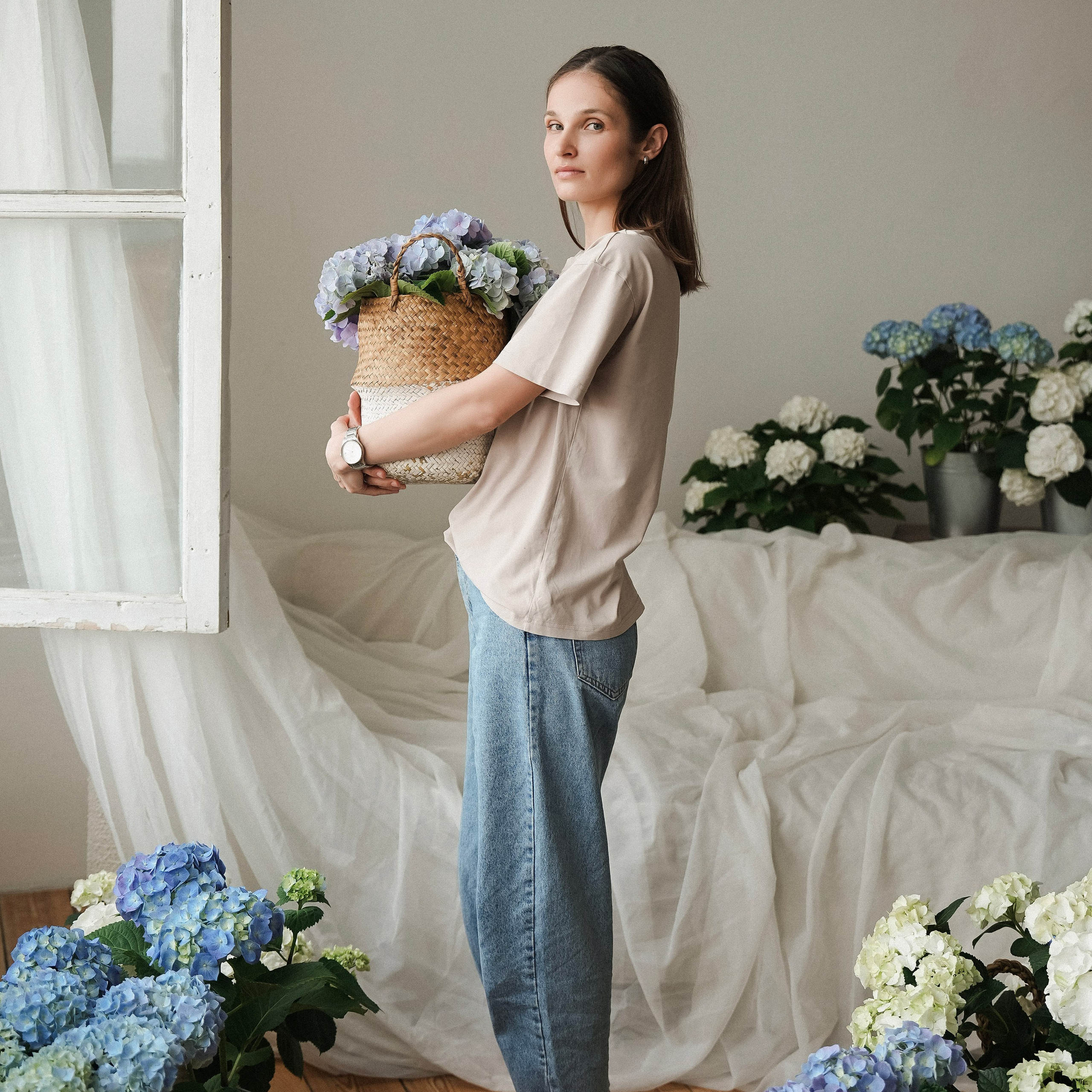 Фотодень в гортензиях