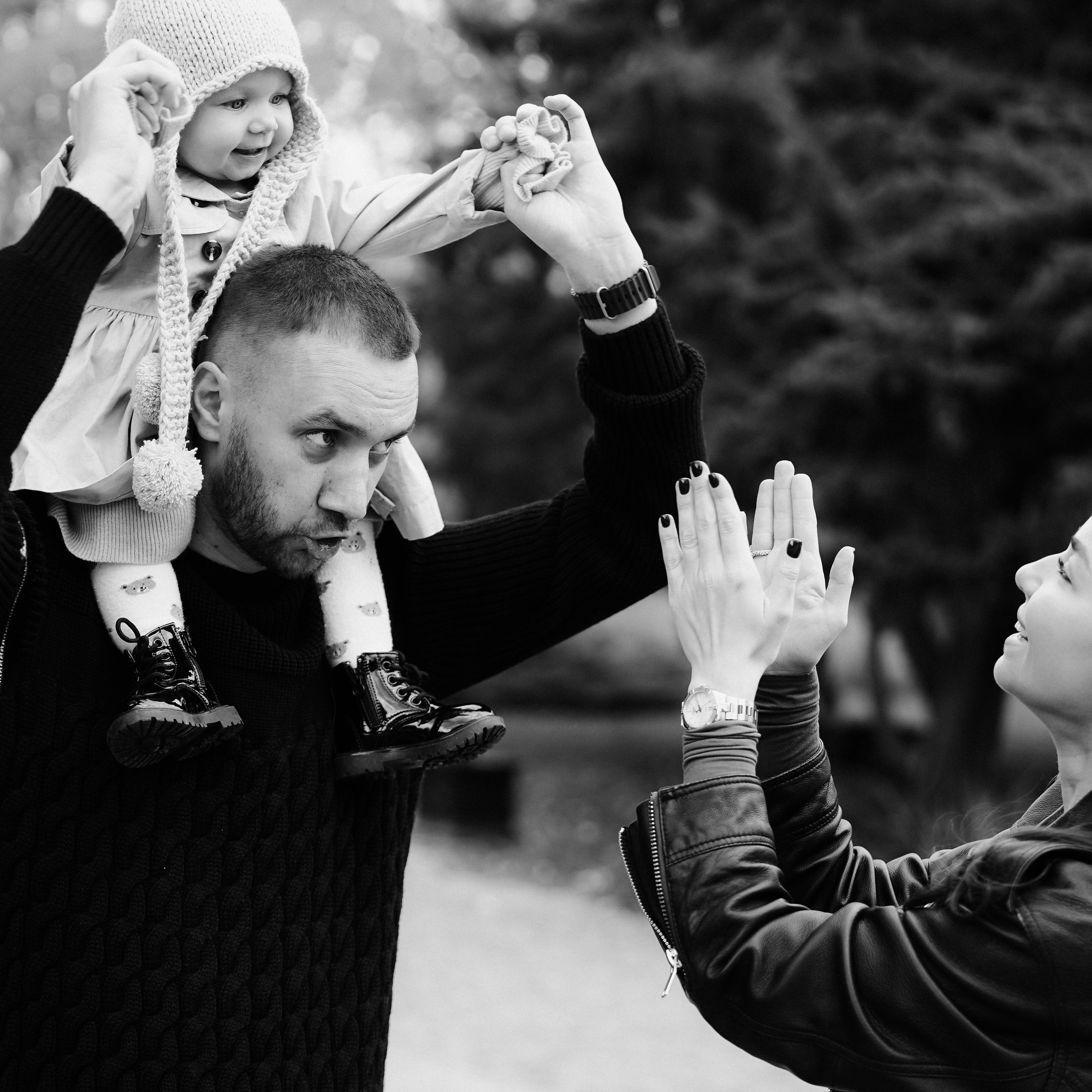 Семейная фотосессия осенью