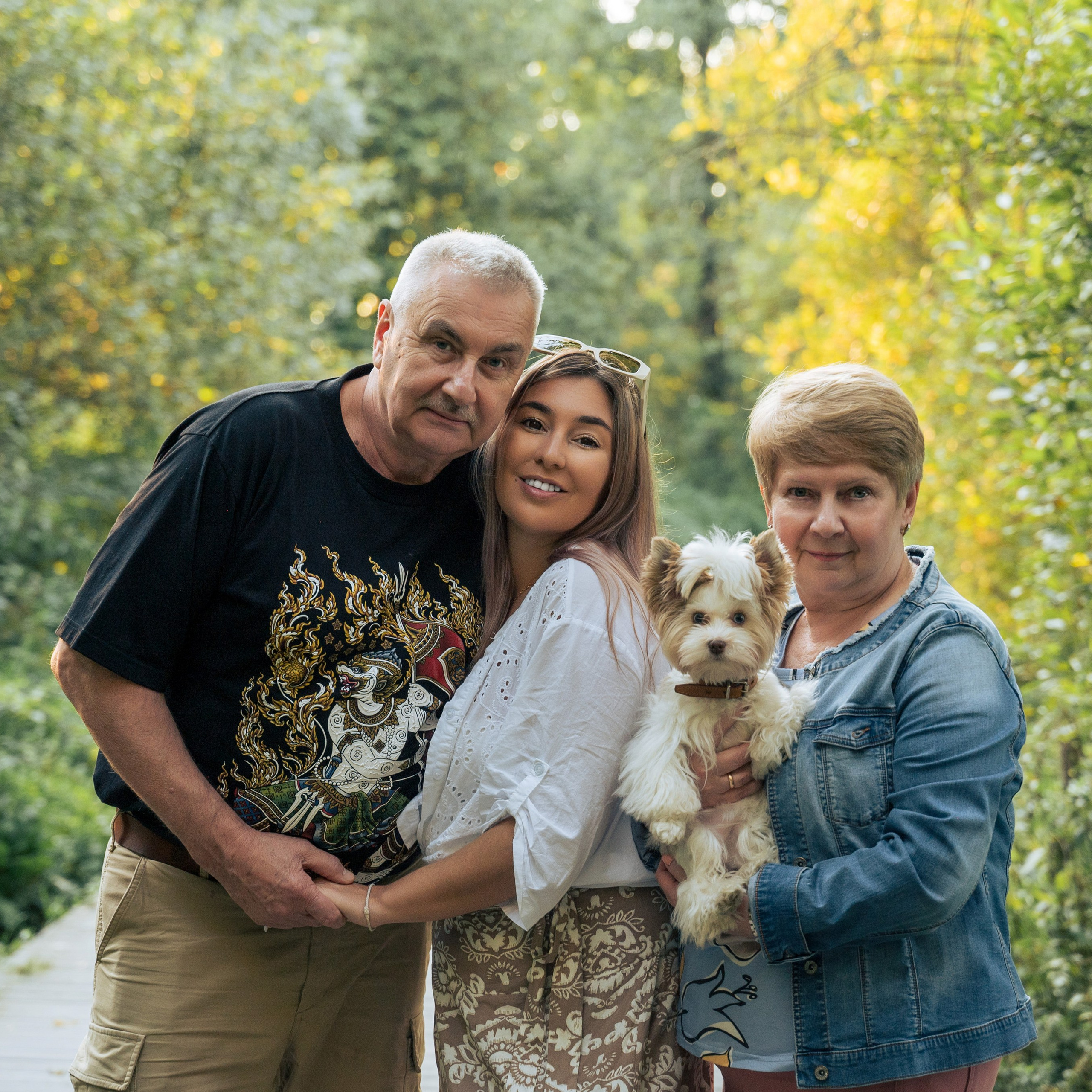 Семья для маленькой собачки. Школьный фотограф в Москве