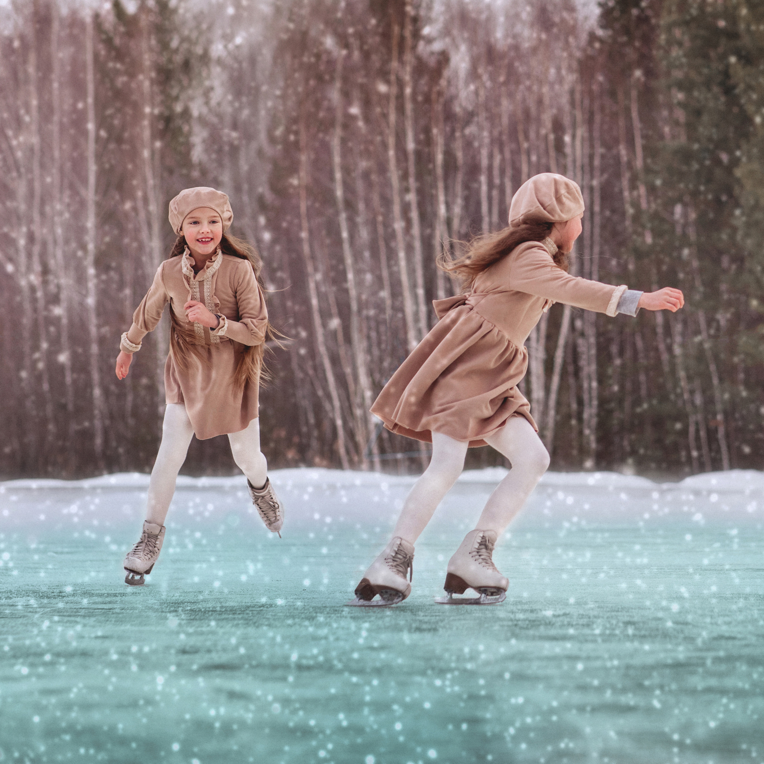 На льду. Женский и семейный фотограф в Тюмени Пашнина Ольга
