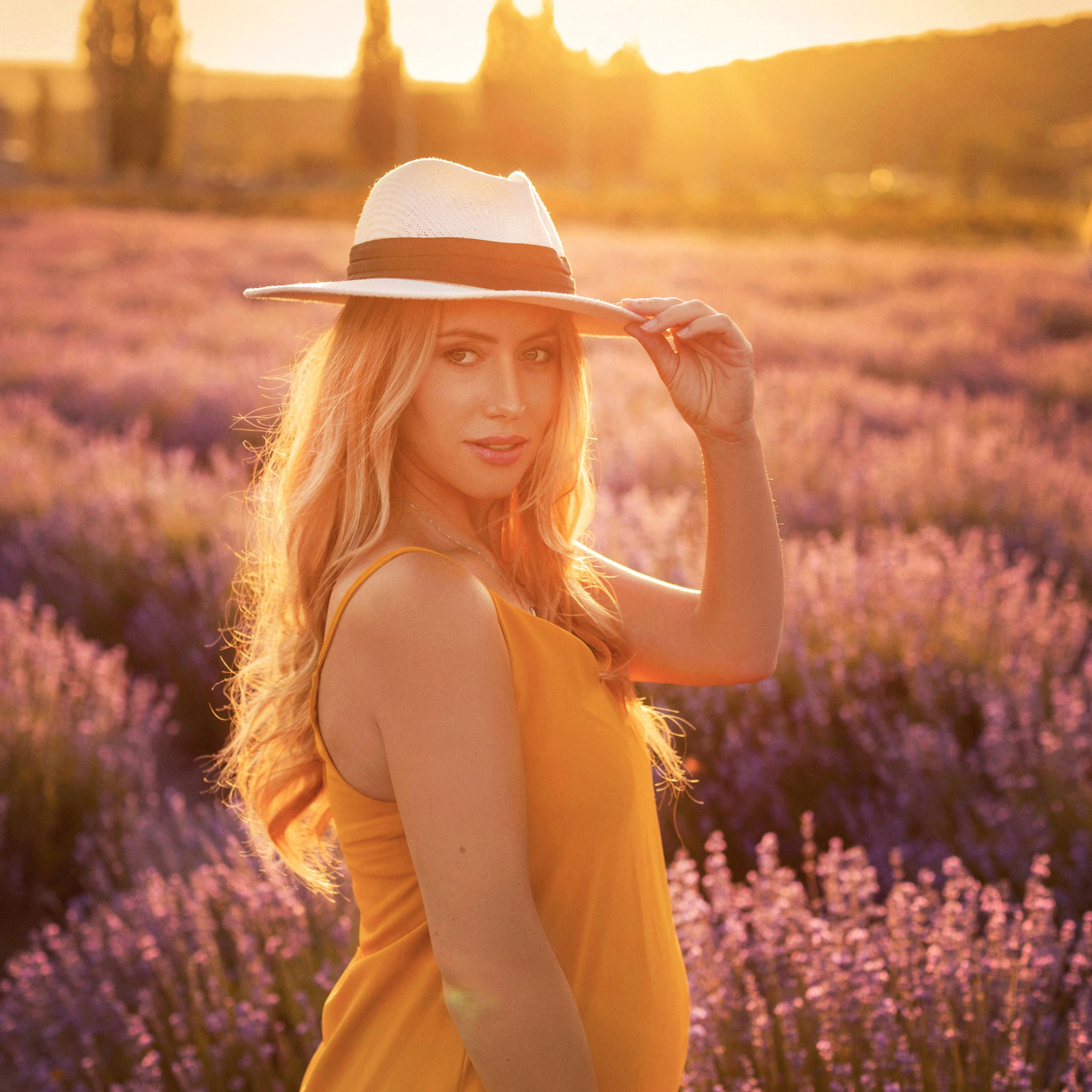 Анна в лаванде. Женский и семейный фотограф в Тюмени Пашнина Ольга