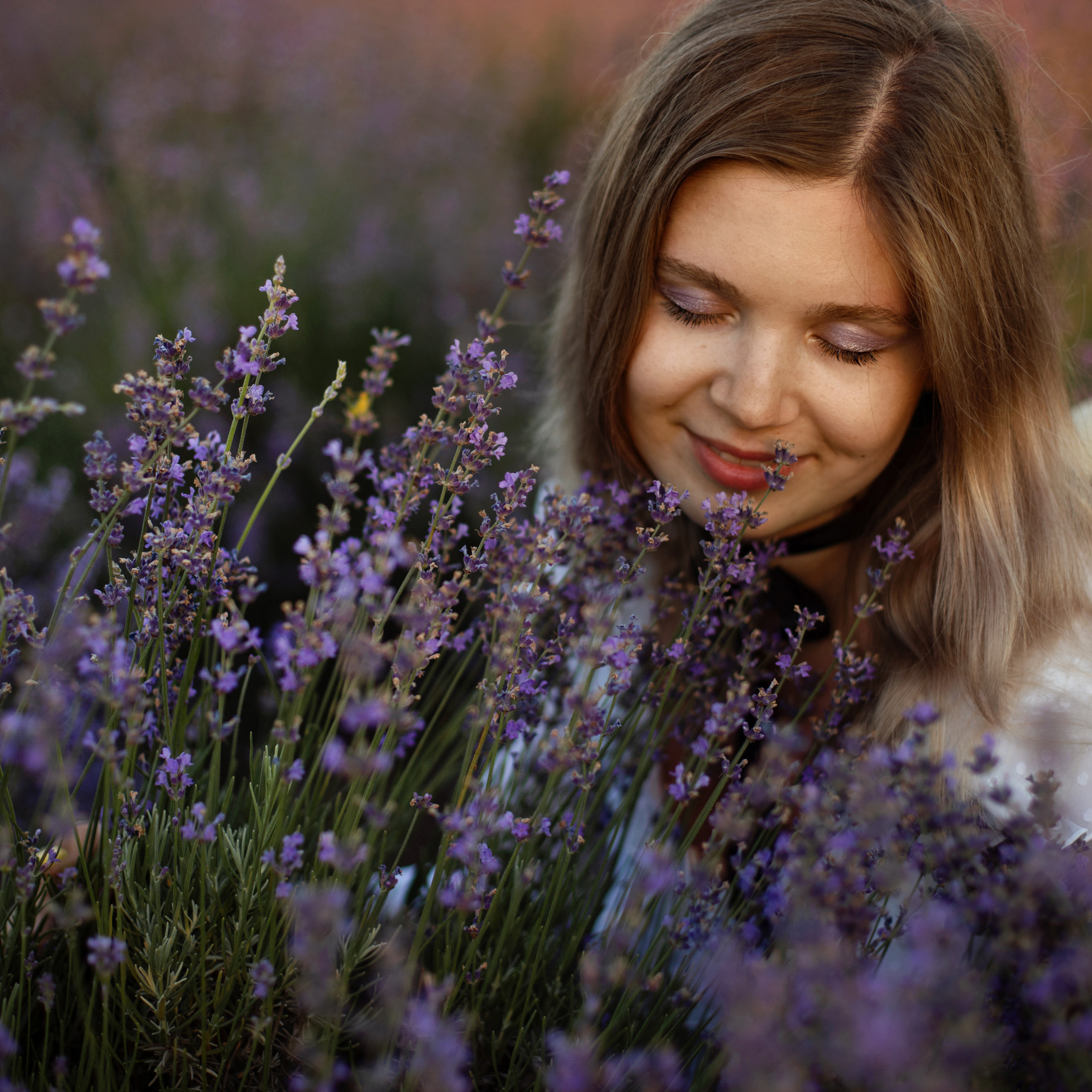 Оля в лаванде. Женский и семейный фотограф в Тюмени Пашнина Ольга