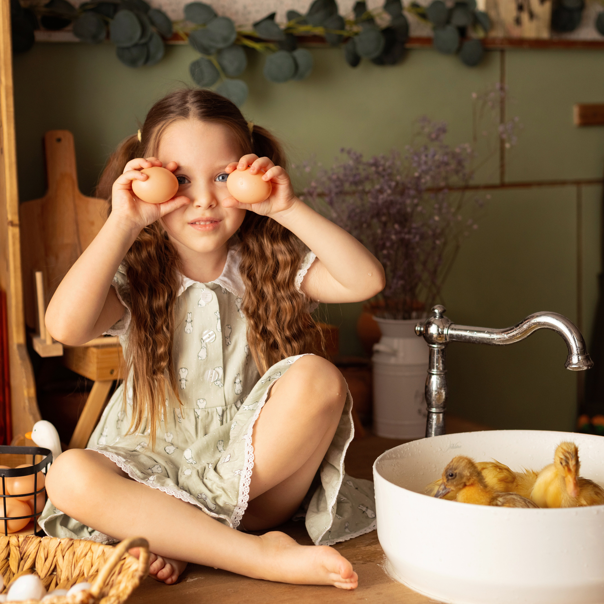 Поля и утята. Женский и семейный фотограф в Тюмени Пашнина Ольга
