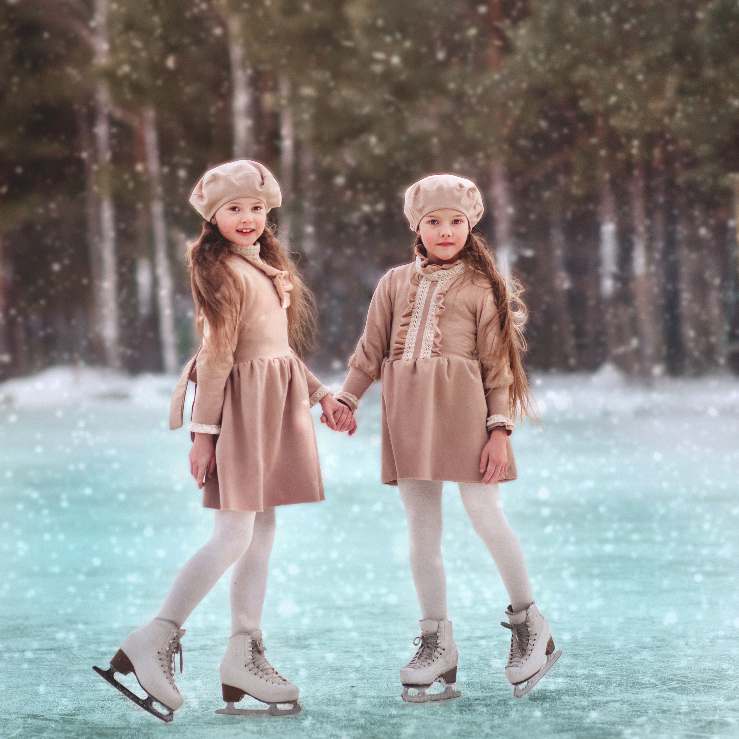 На льду. Женский и семейный фотограф в Тюмени Пашнина Ольга