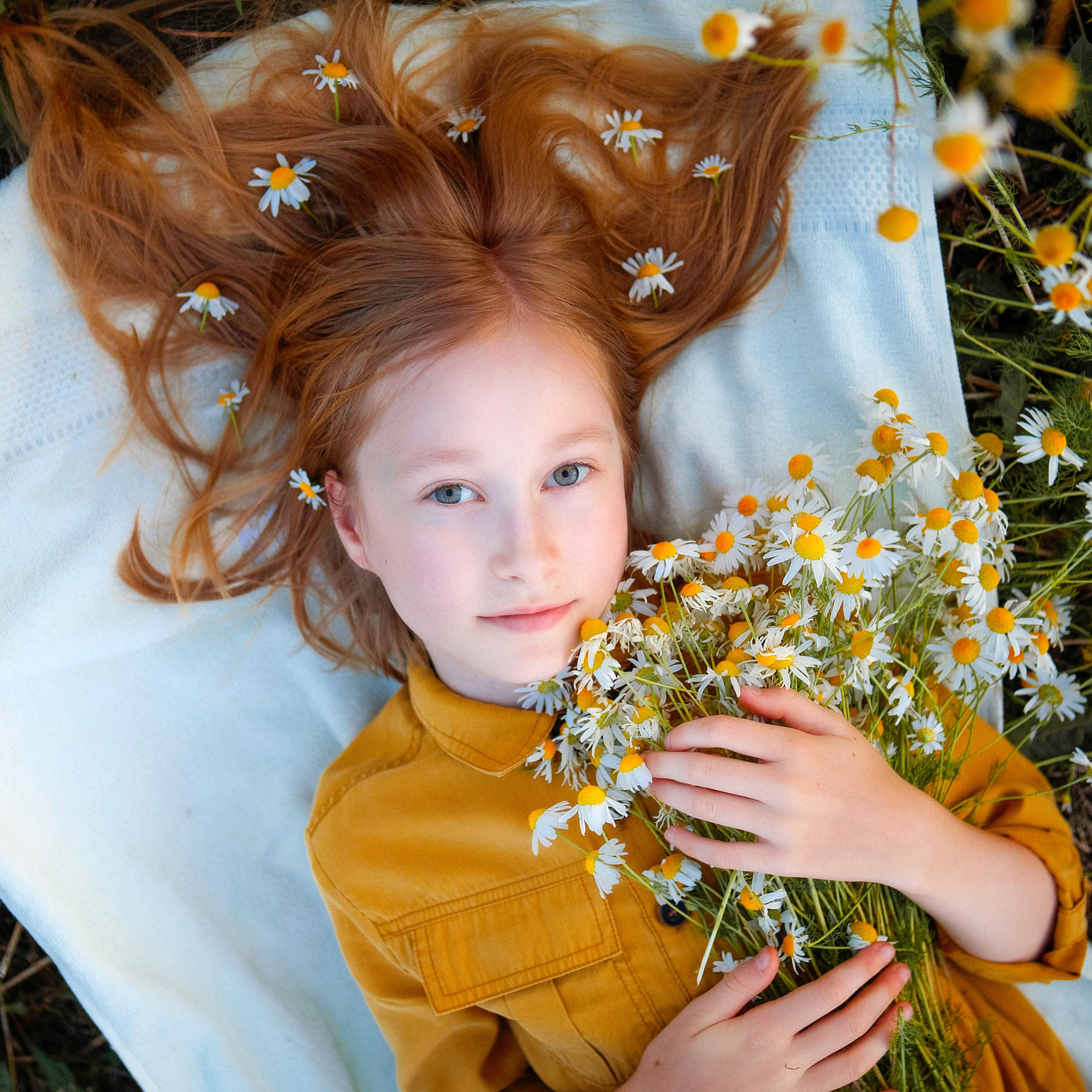 В ромашках. Женский и семейный фотограф в Тюмени Пашнина Ольга
