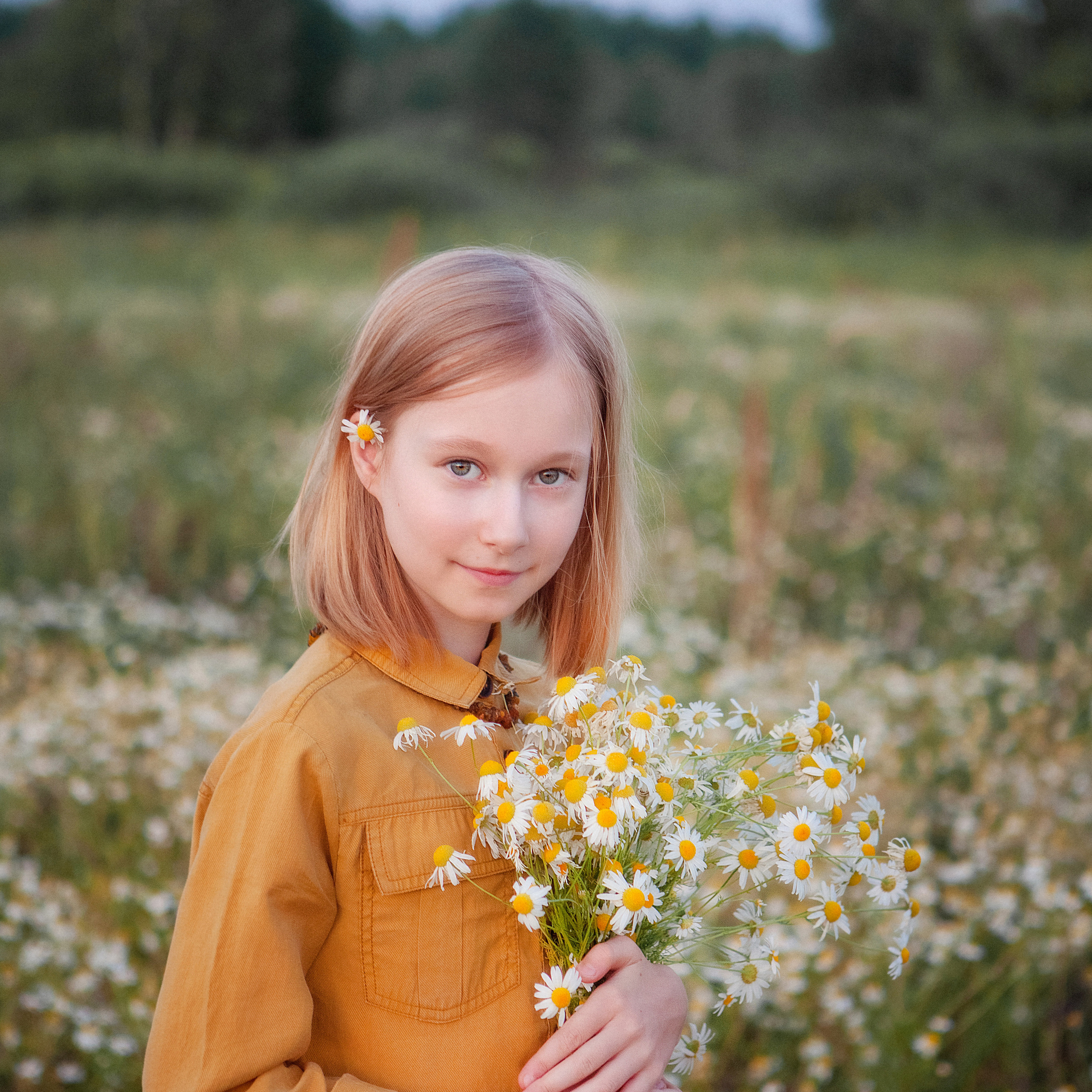 В ромашках. Женский и семейный фотограф в Тюмени Пашнина Ольга