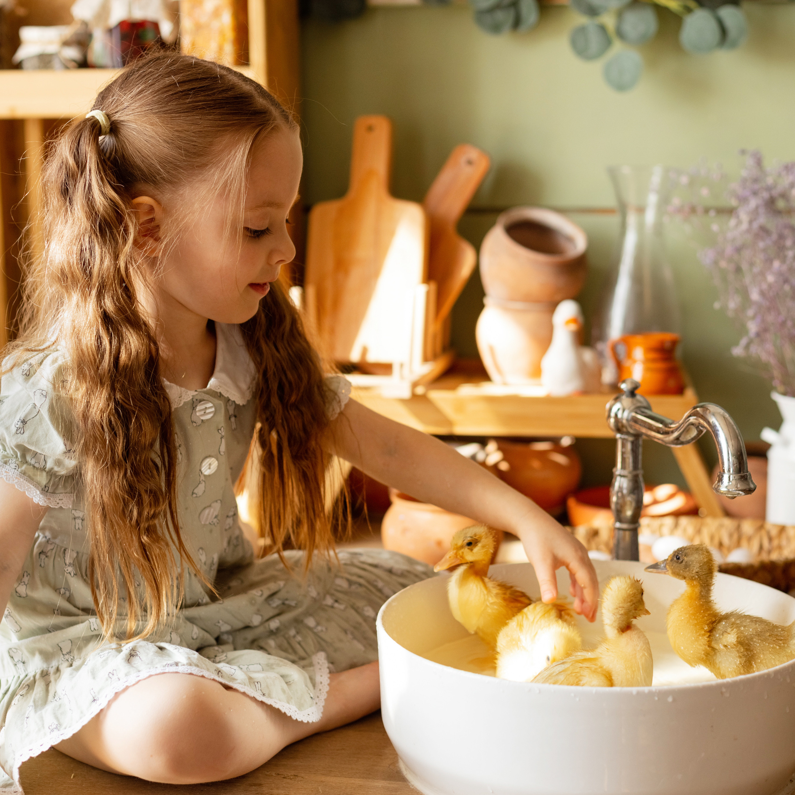 Поля и утята. Женский и семейный фотограф в Тюмени Пашнина Ольга
