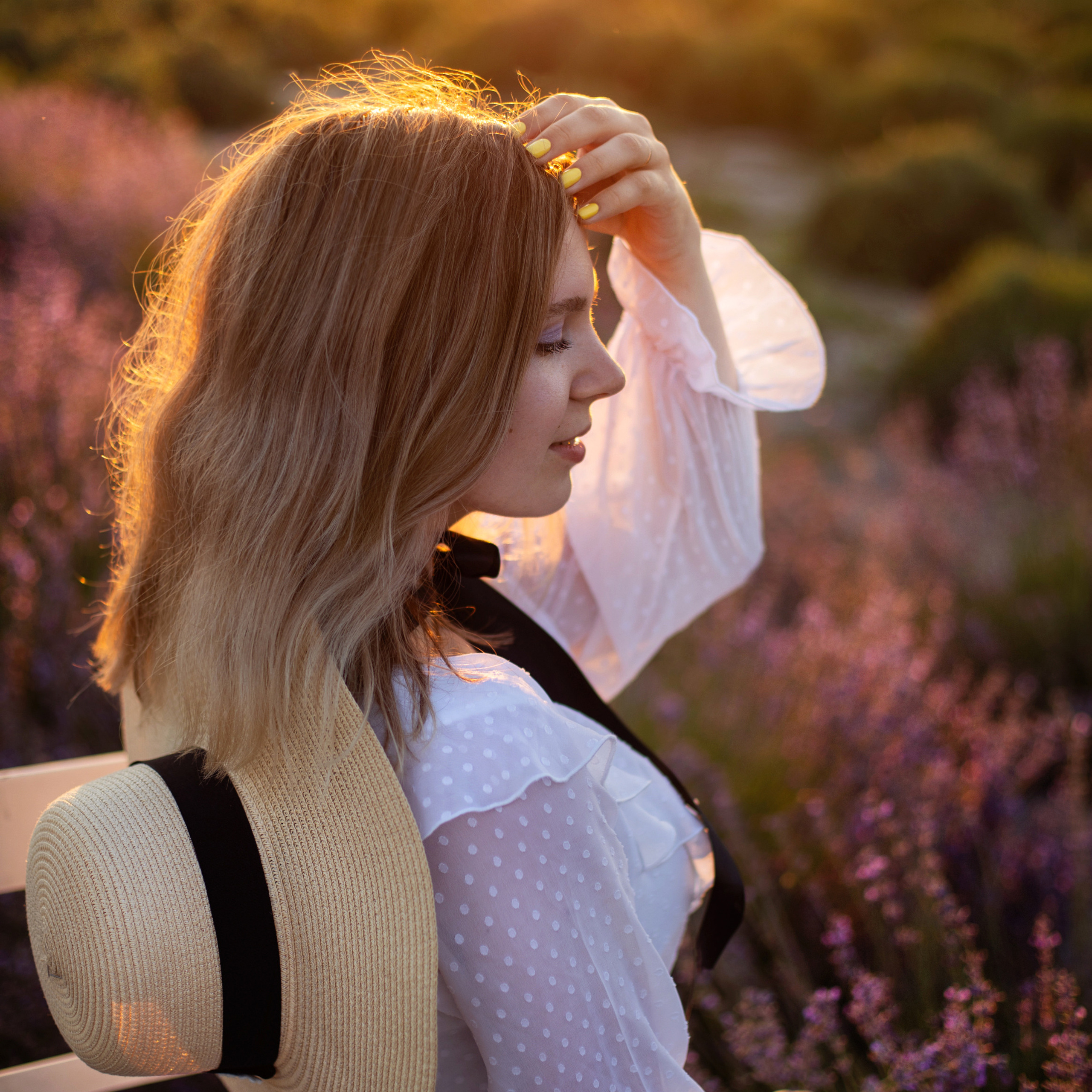 Оля в лаванде. Женский и семейный фотограф в Тюмени Пашнина Ольга