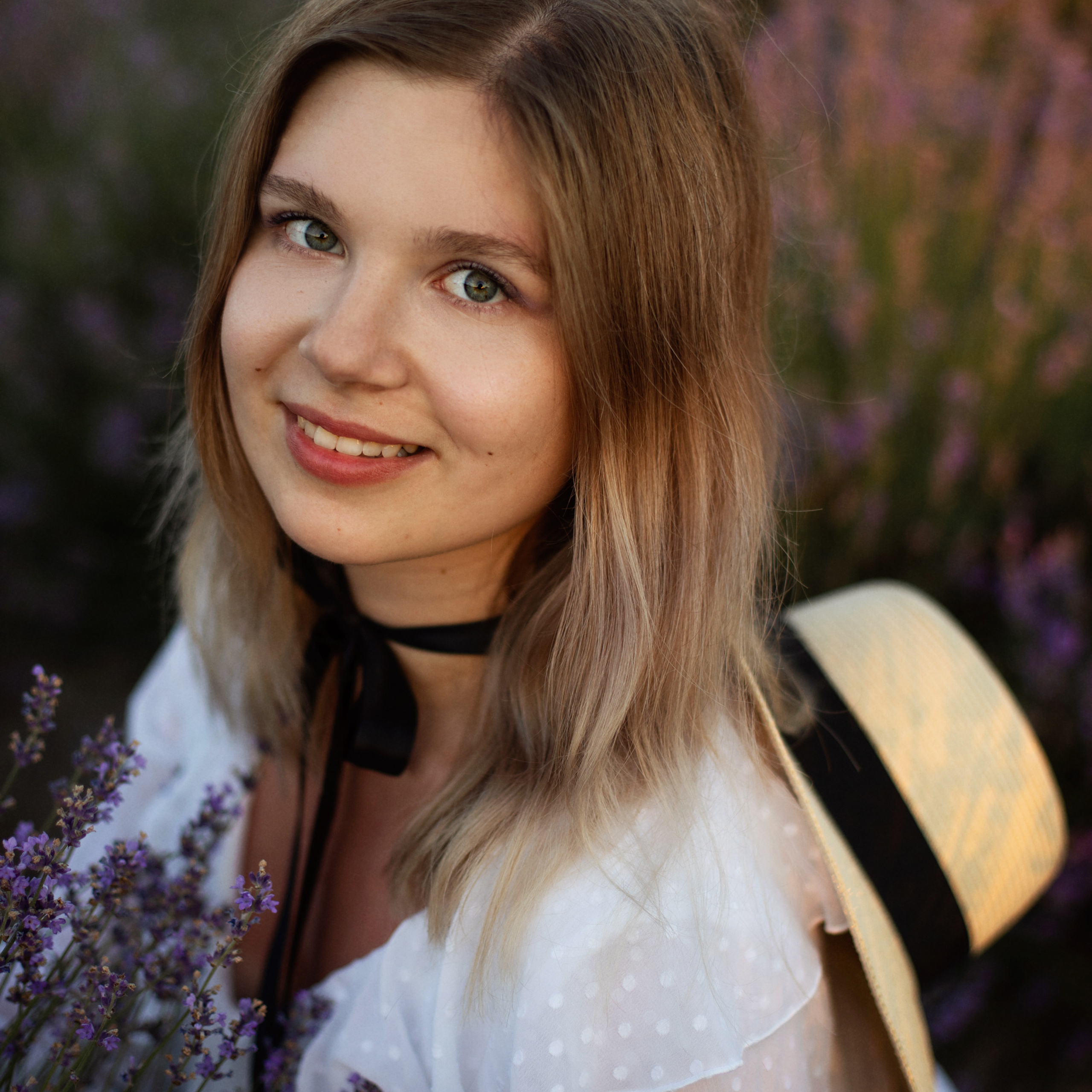 Оля в лаванде. Женский и семейный фотограф в Тюмени Пашнина Ольга