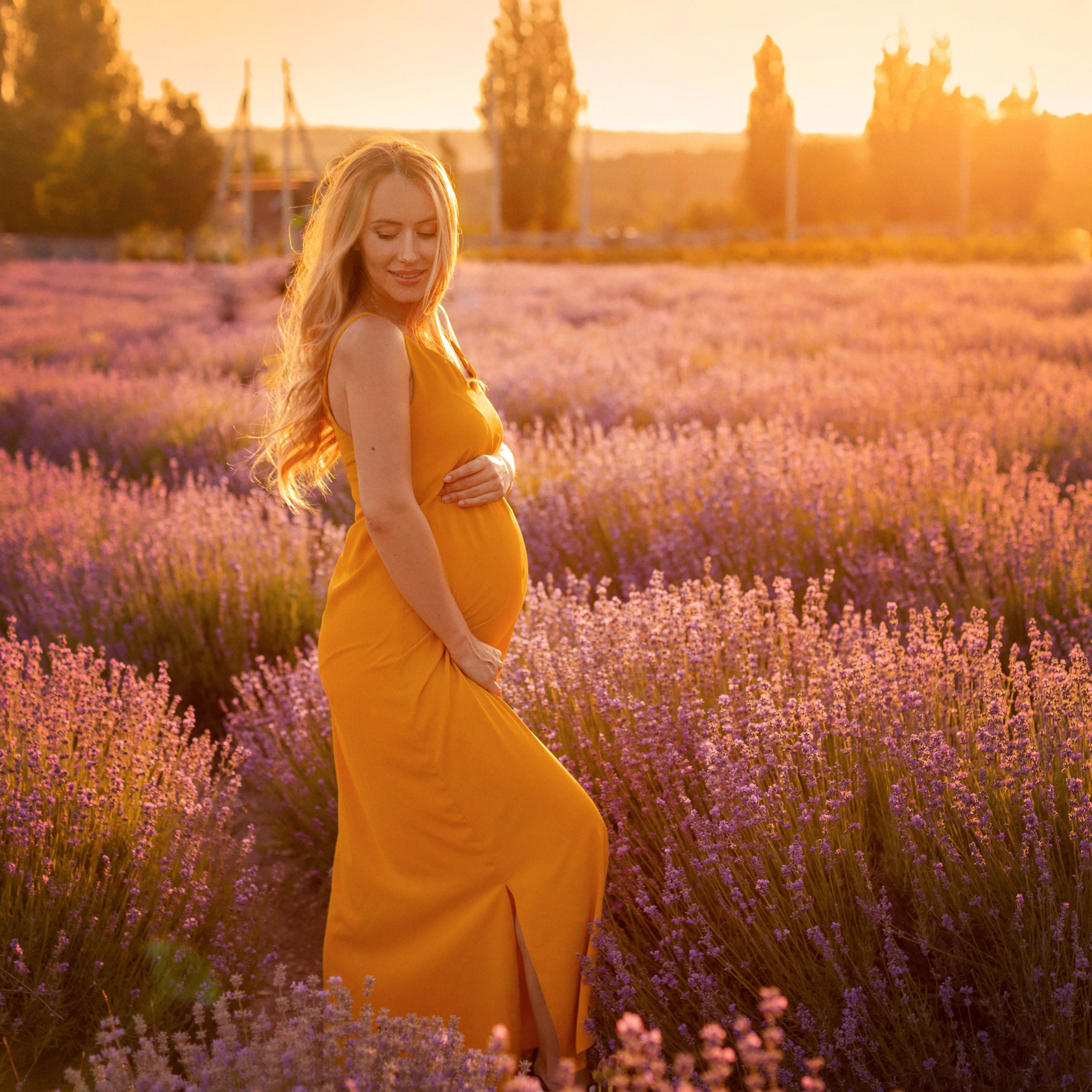 Анна в лаванде. Женский и семейный фотограф в Тюмени Пашнина Ольга