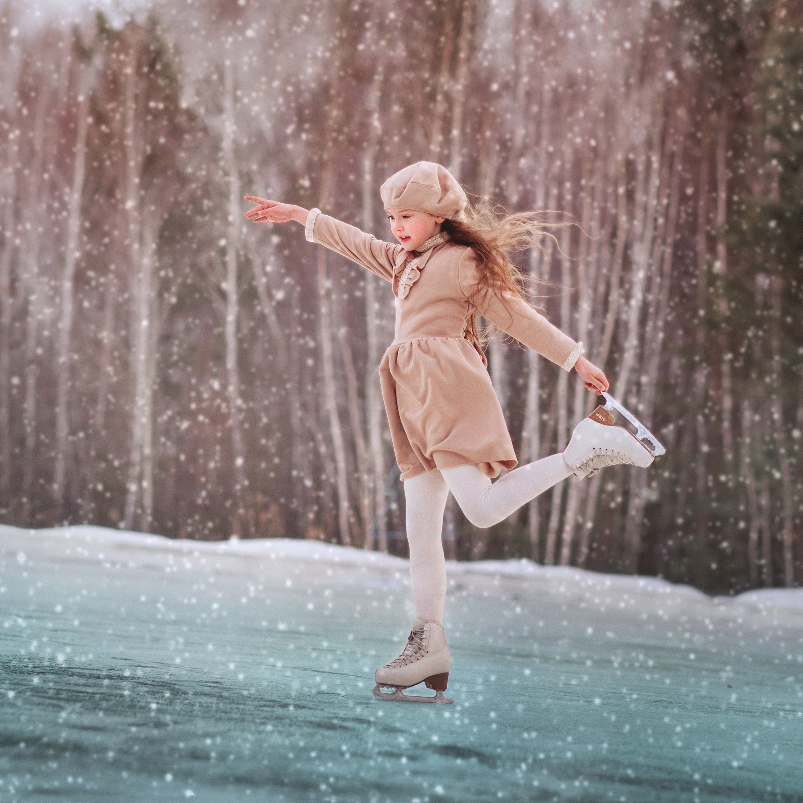 На льду. Женский и семейный фотограф в Тюмени Пашнина Ольга